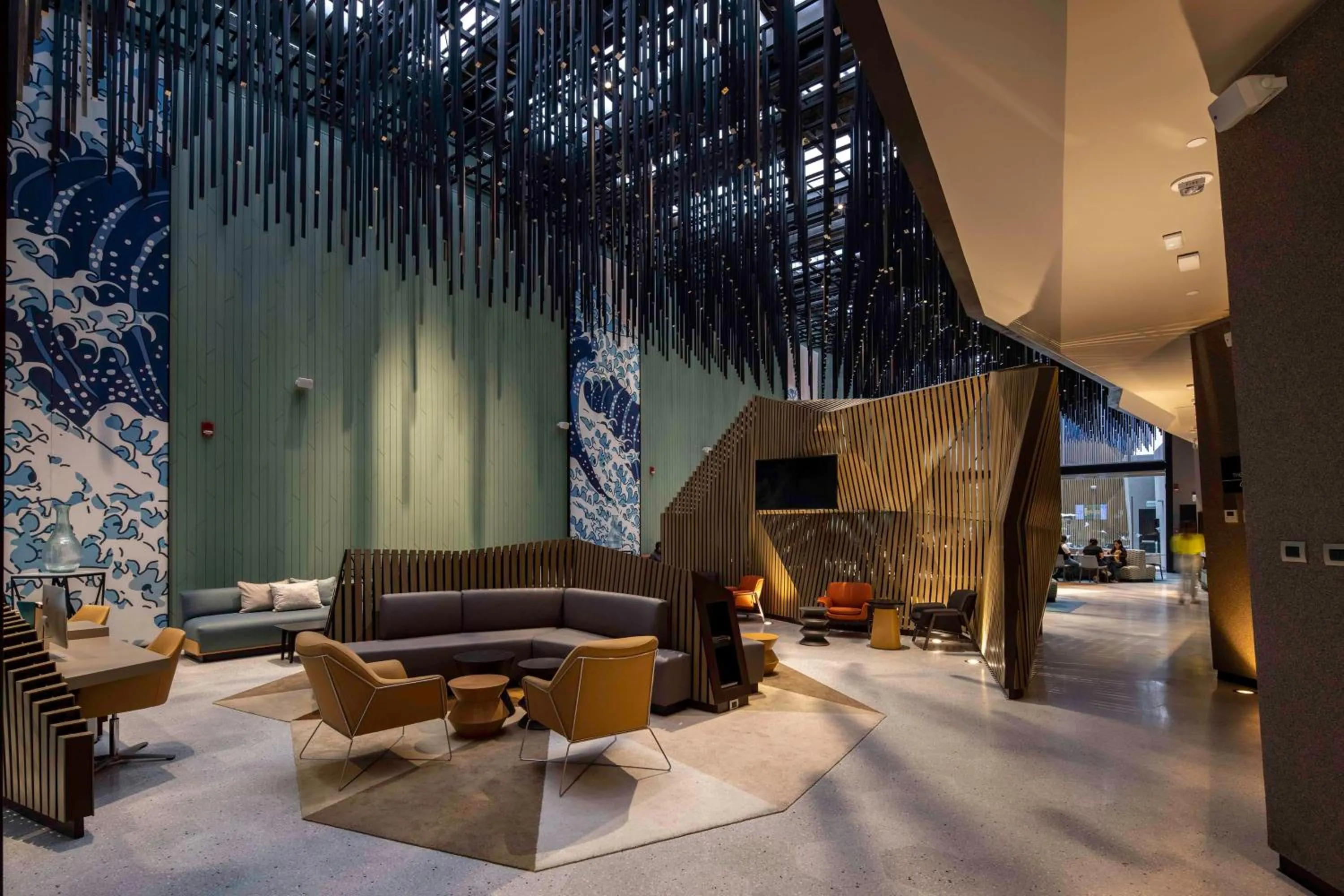 Lobby or reception in Hilton Garden Inn Lima Miraflores