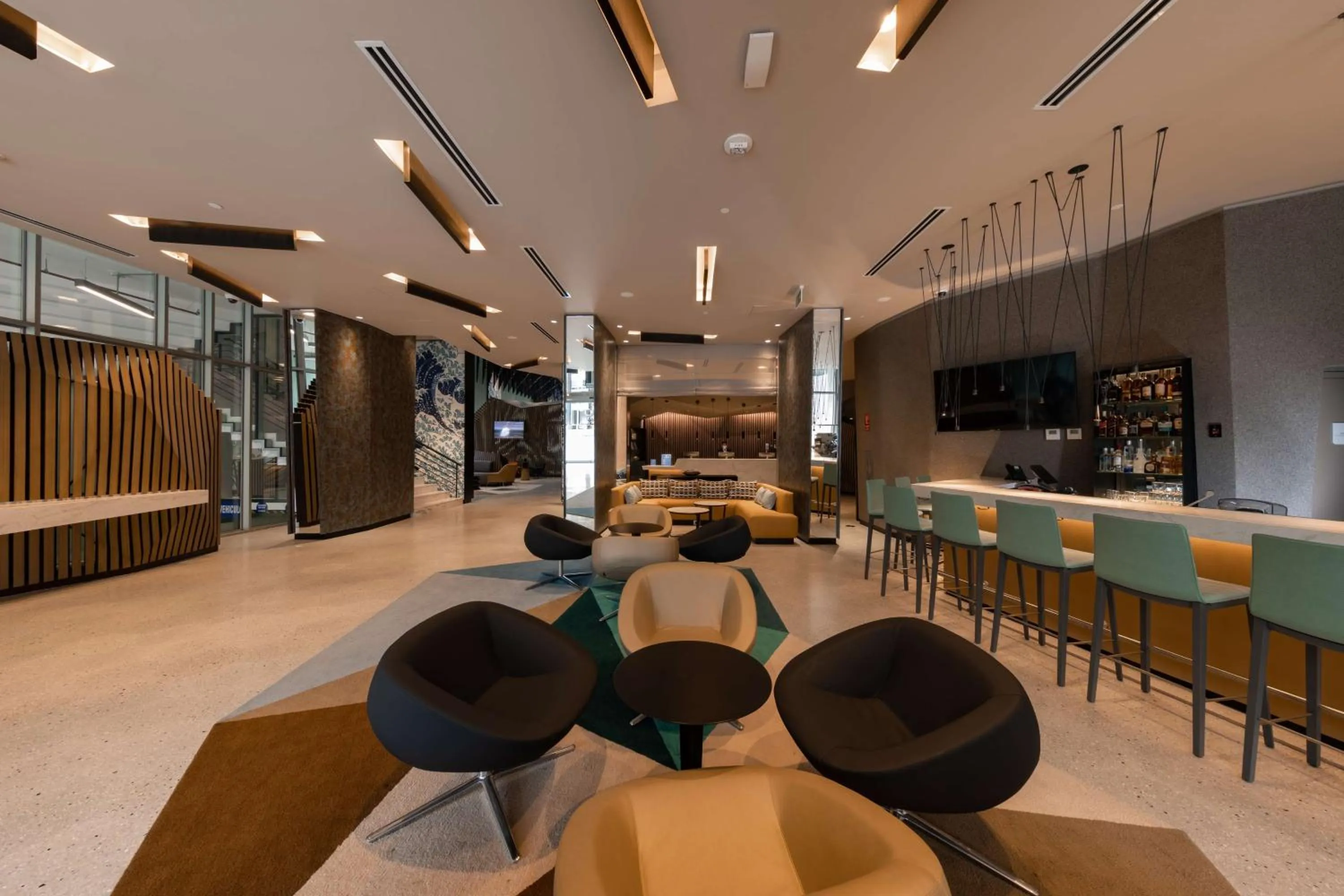 Lobby or reception in Hilton Garden Inn Lima Miraflores