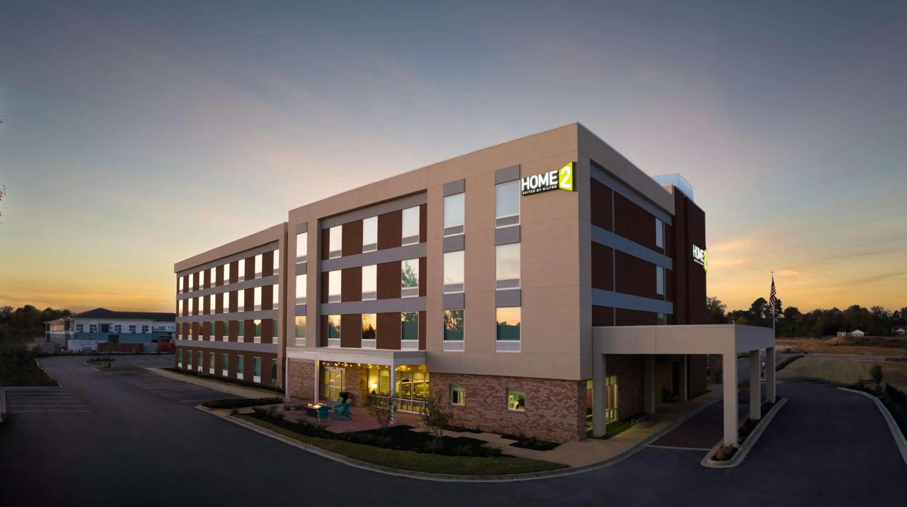 Property building in Home2 Suites By Hilton Tupelo