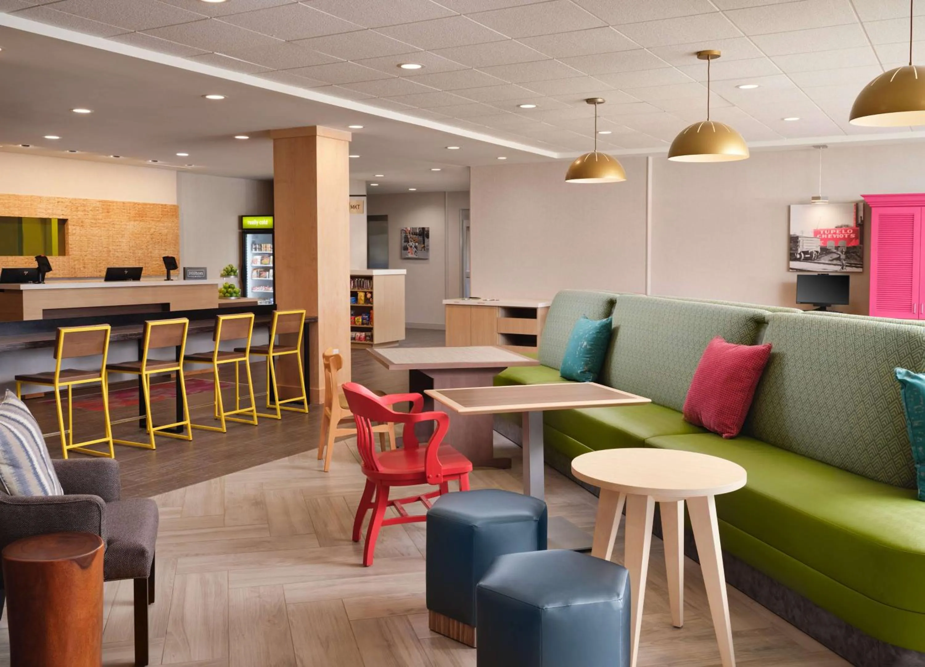 Lobby or reception in Home2 Suites By Hilton Tupelo