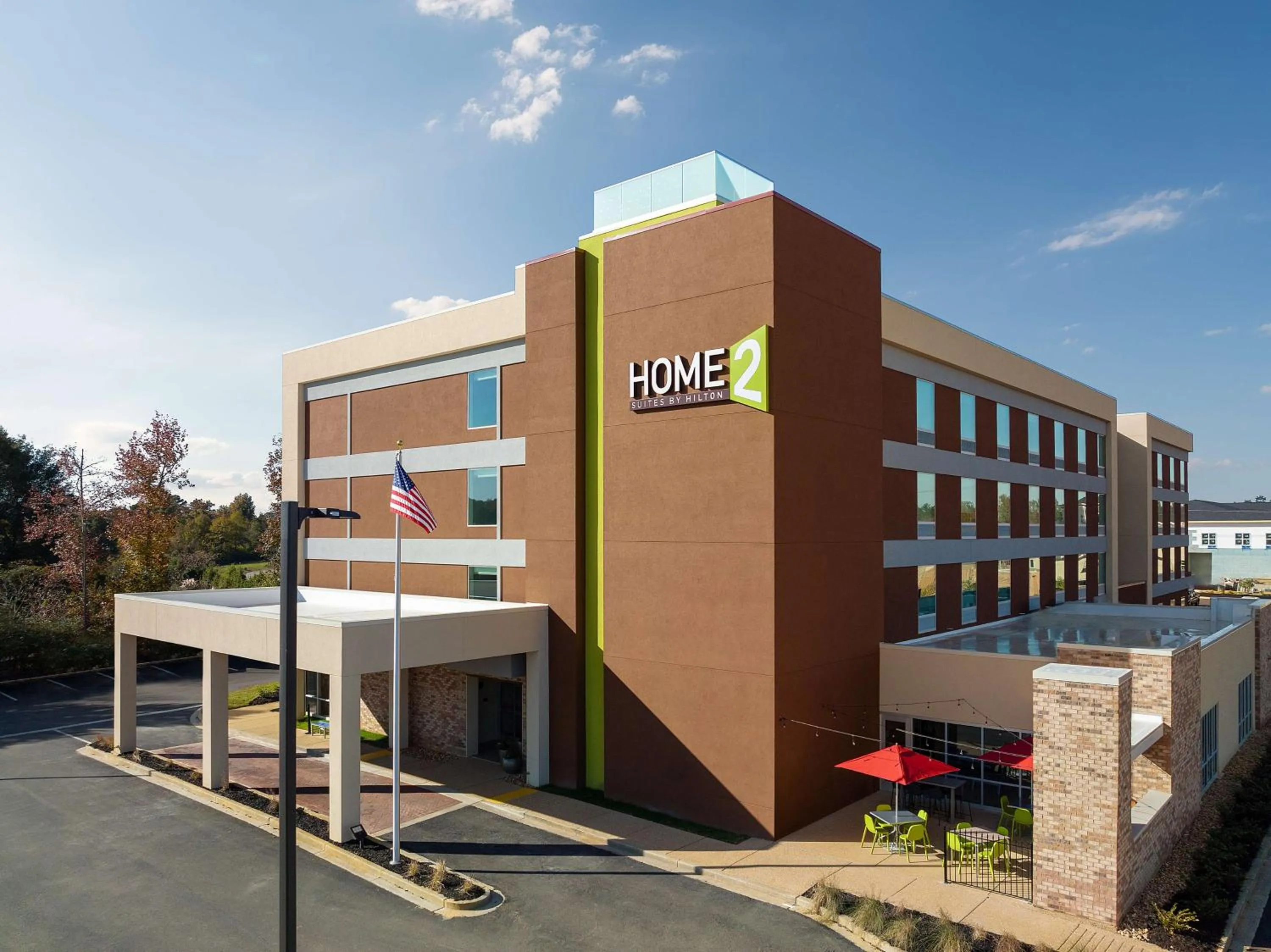 Property building in Home2 Suites By Hilton Tupelo