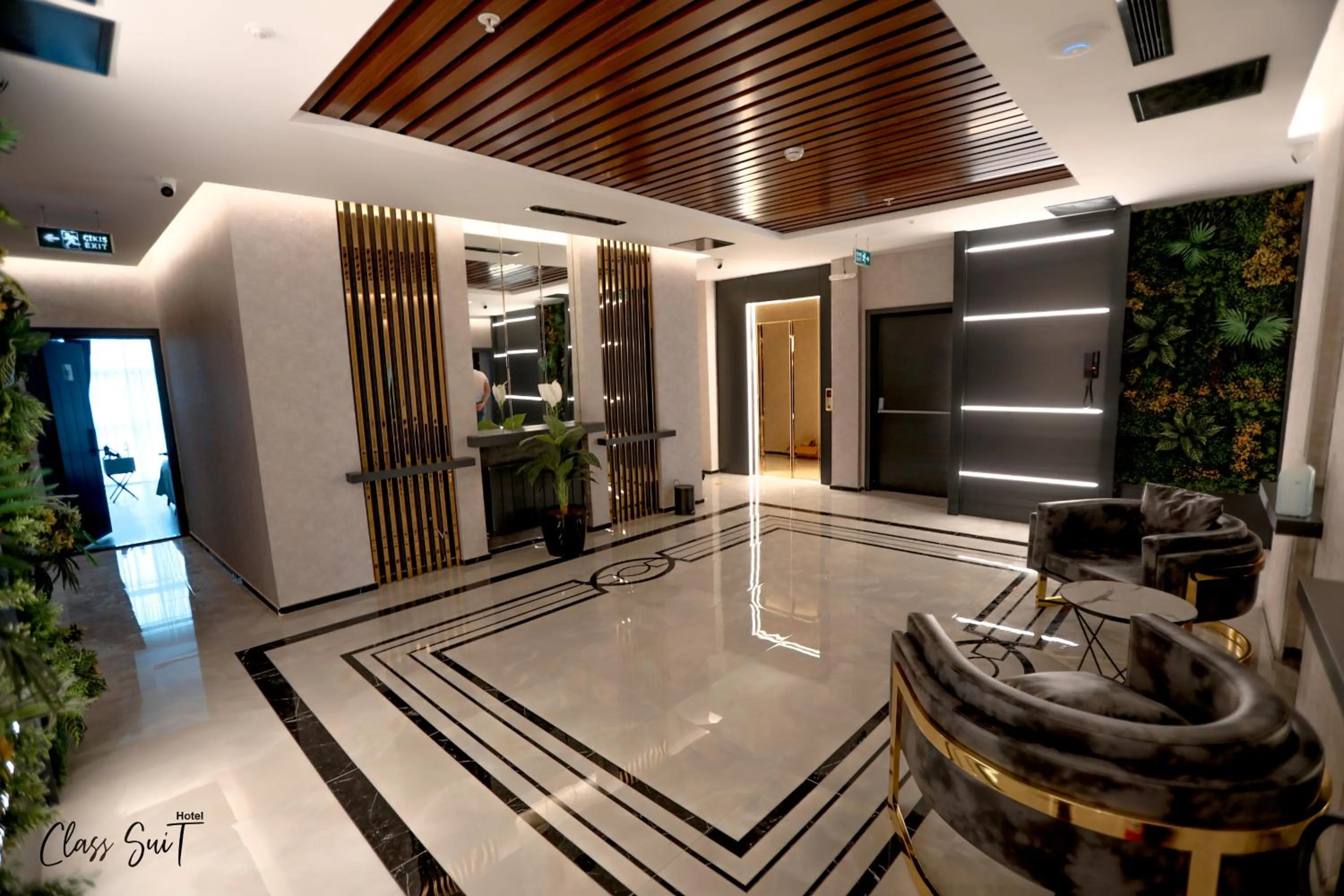 Floor plan in Class Suit Hotel