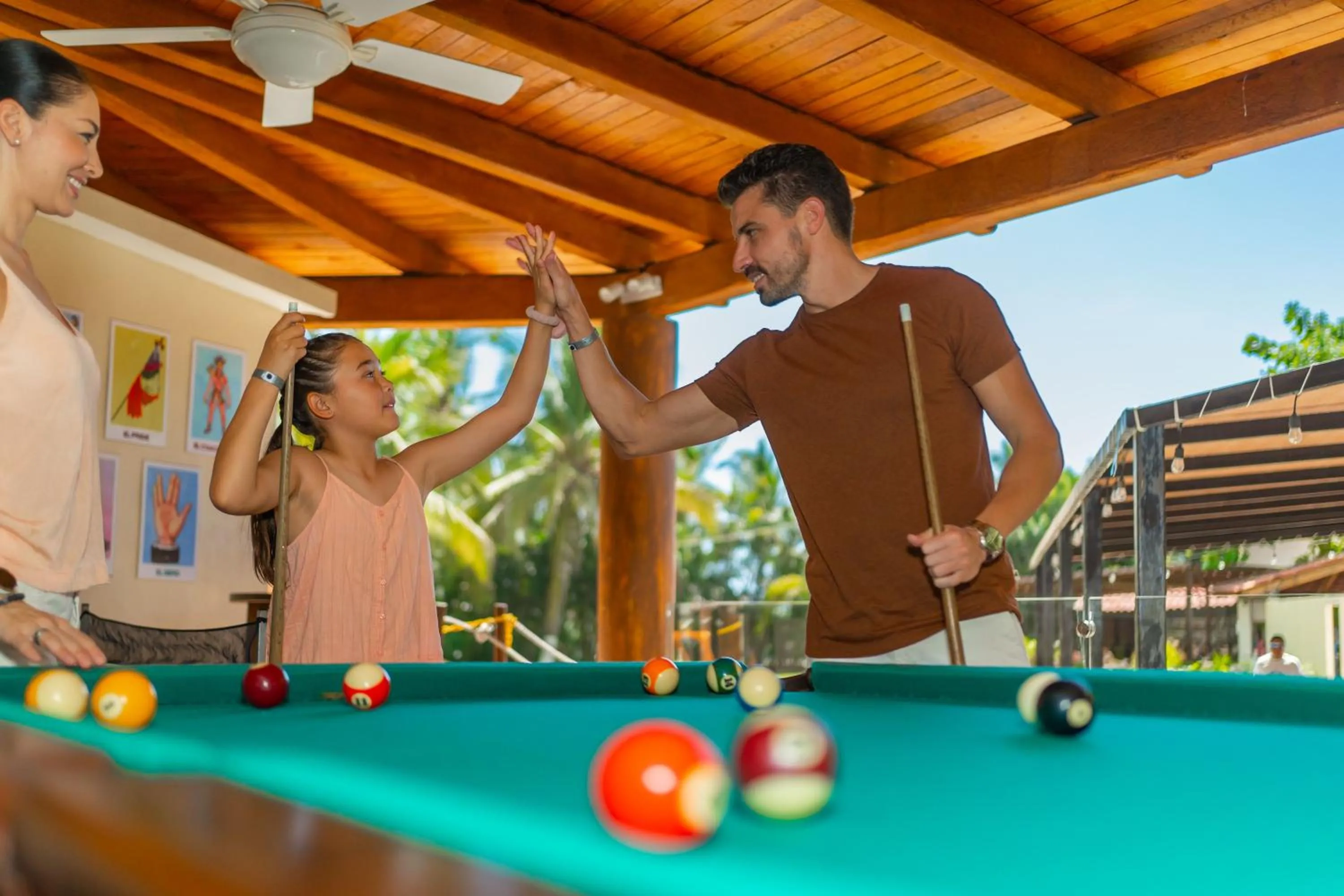 Billiard in Krystal Ixtapa All Inclusive