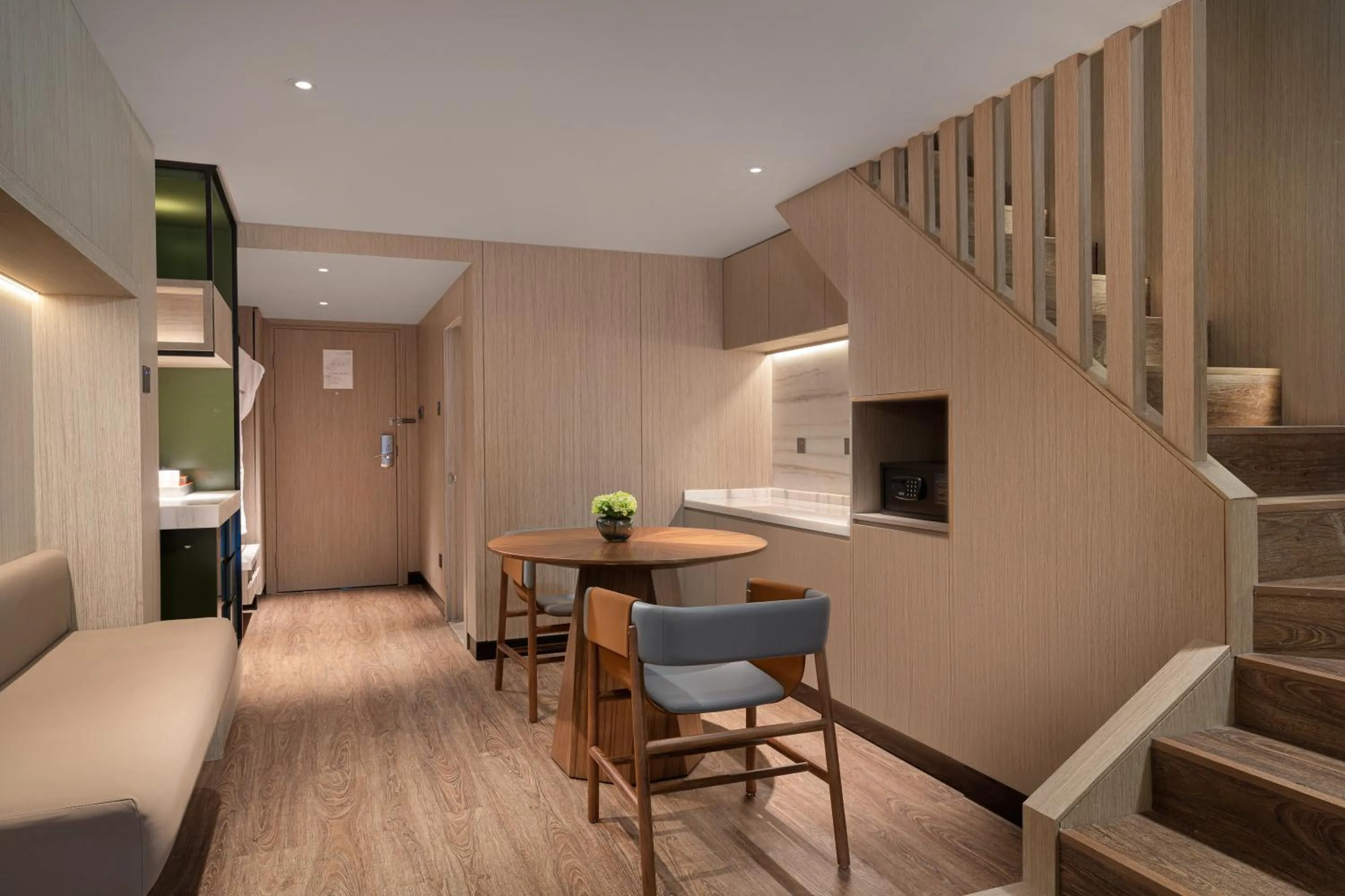 Living room in Crowne Plaza Chongli Resort by IHG