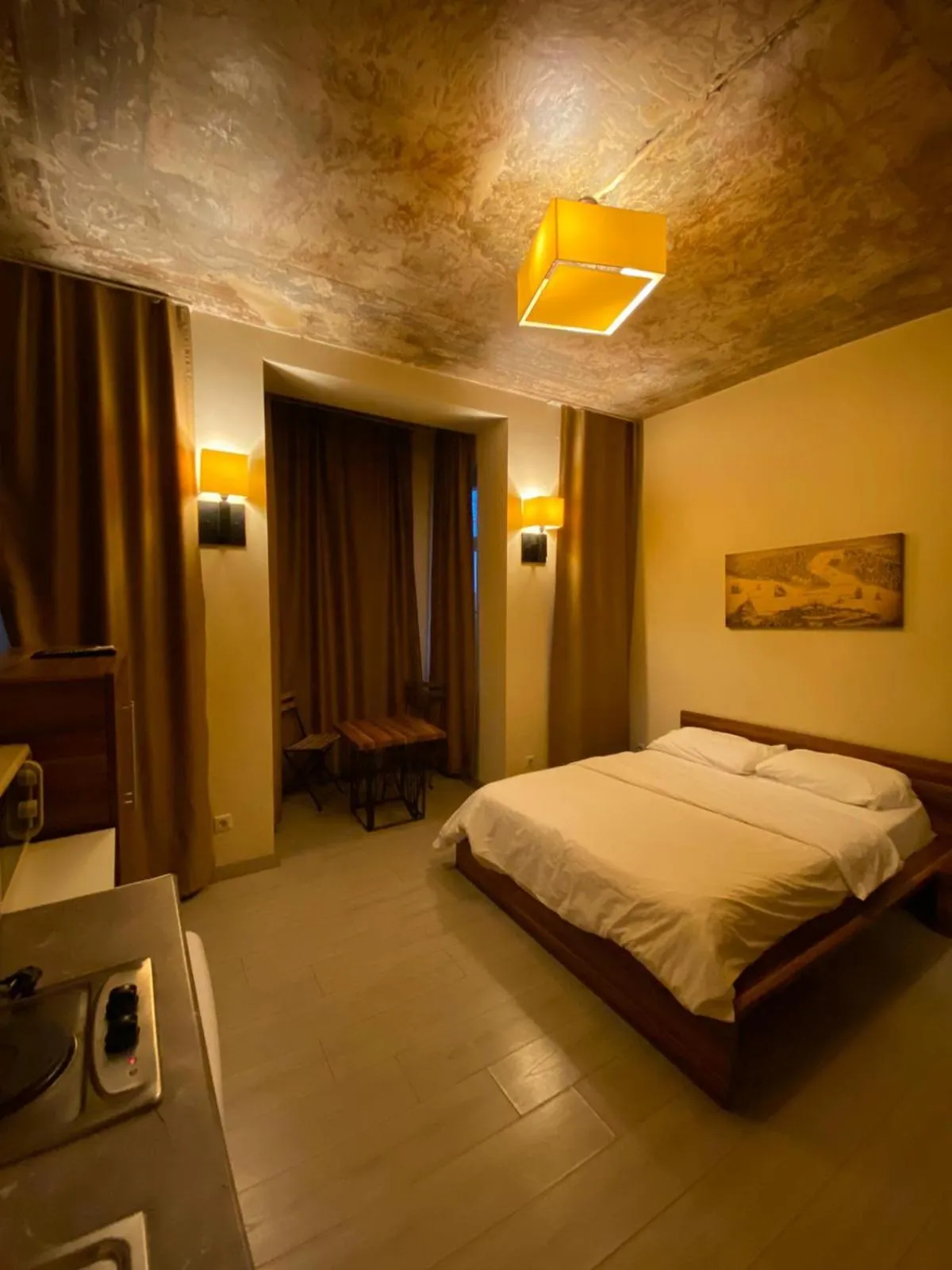 Bed in MEDUSA APART HOTEL