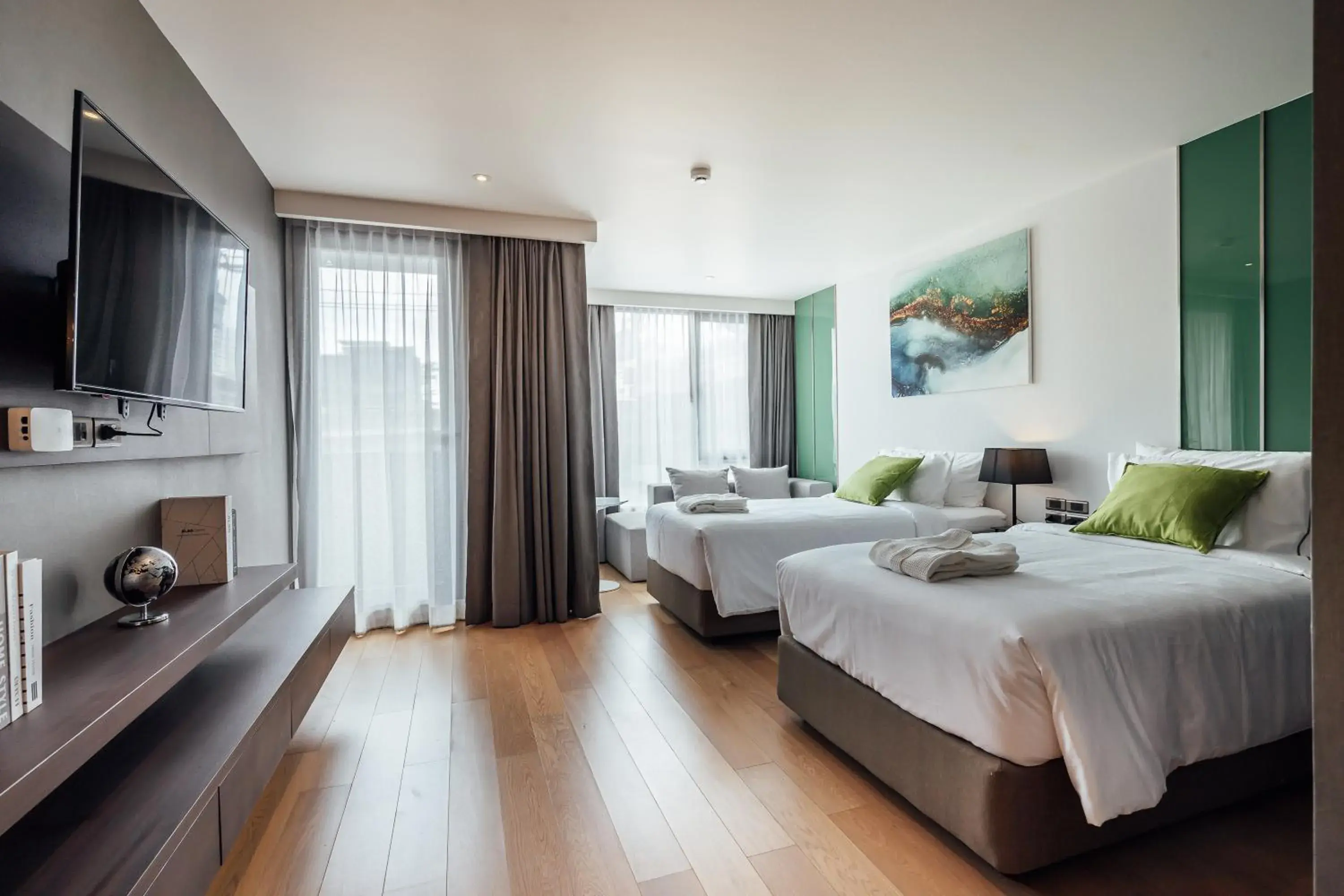 Deluxe Twin Room in Montana Bangkok Hotel & Residence Deluxe Twin Room in Montana Bangkok Hotel & Residence