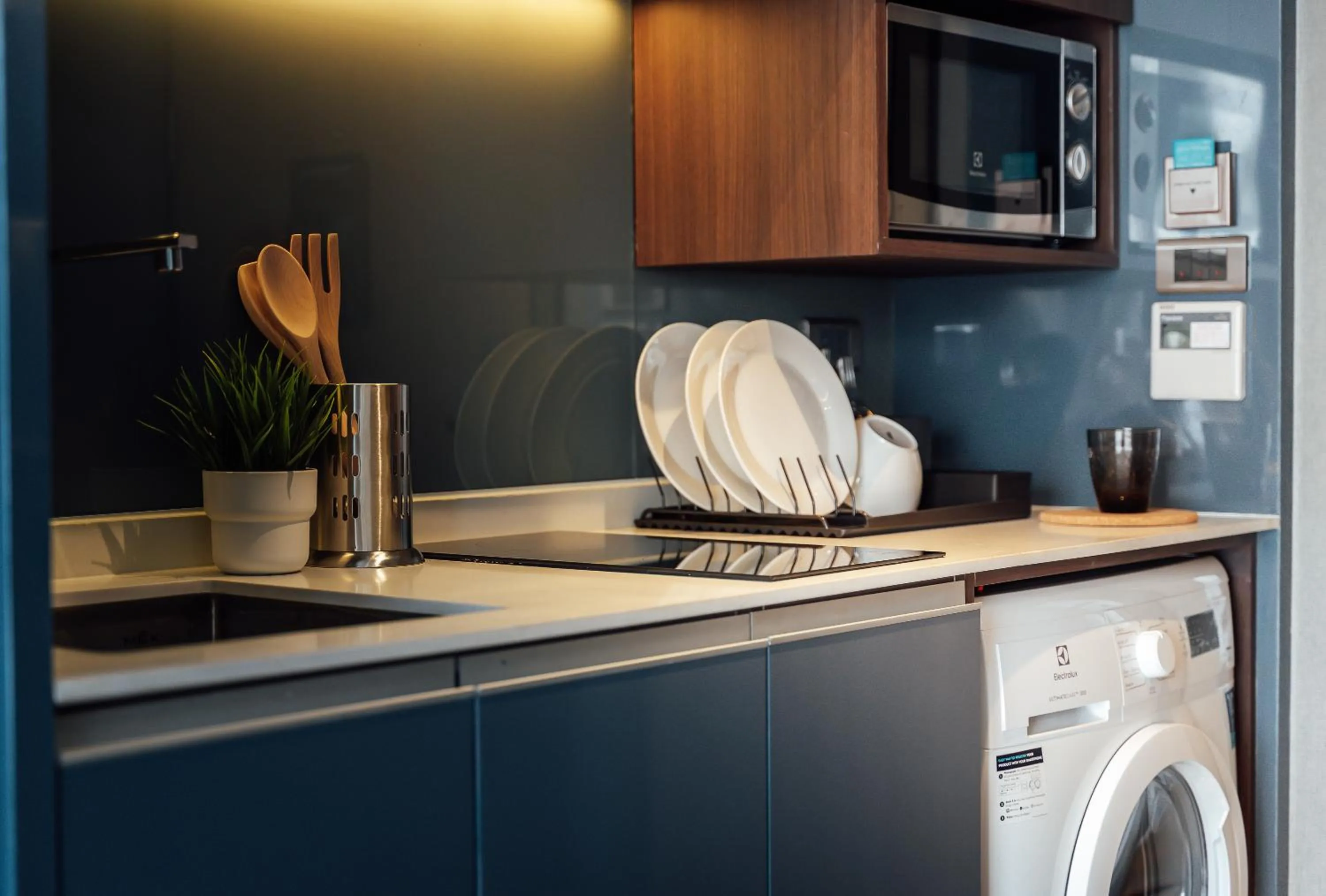 Kitchen or kitchenette in Montana Bangkok Hotel & Residence