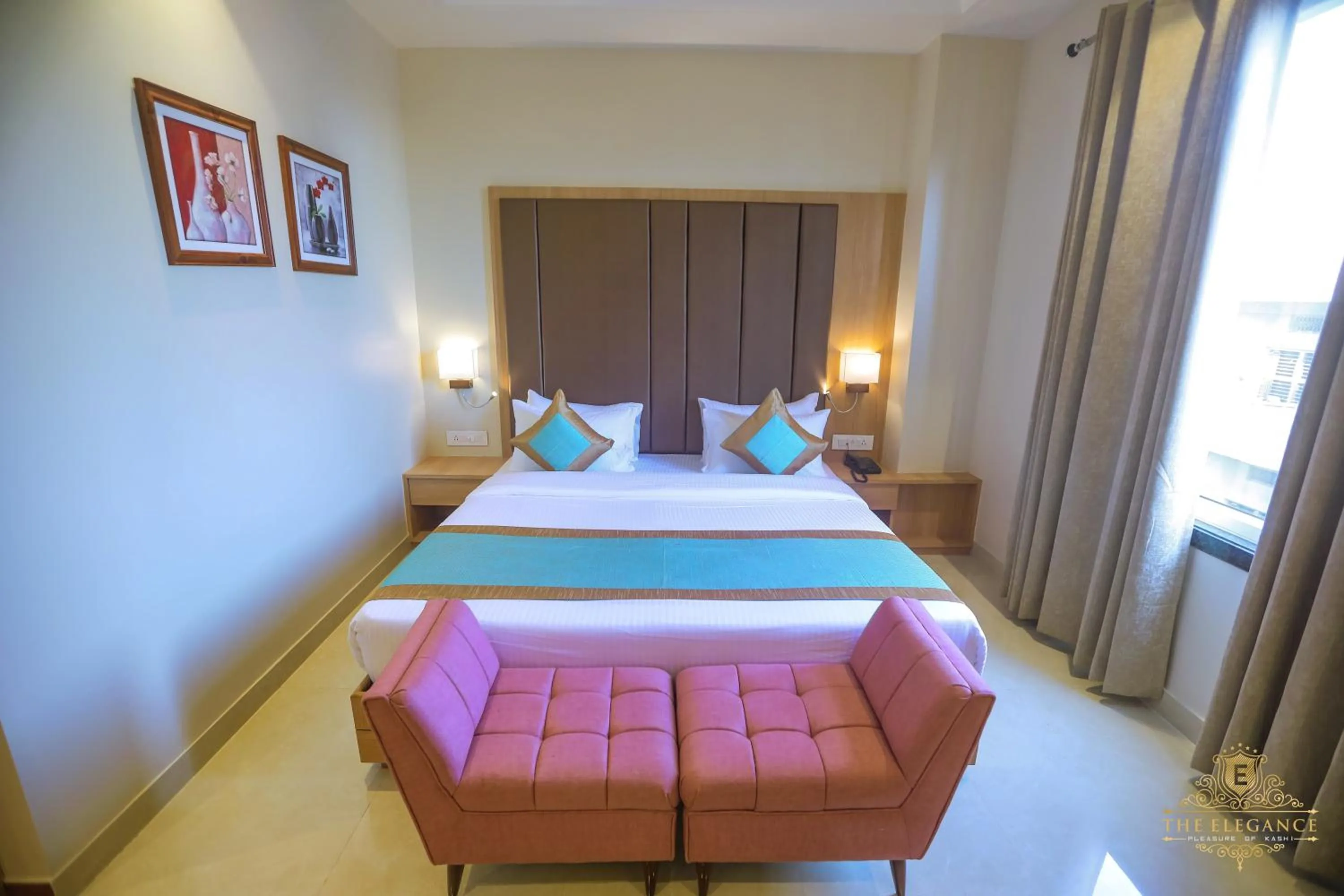 Photo of the whole room, Bed in The Elegance Hotel