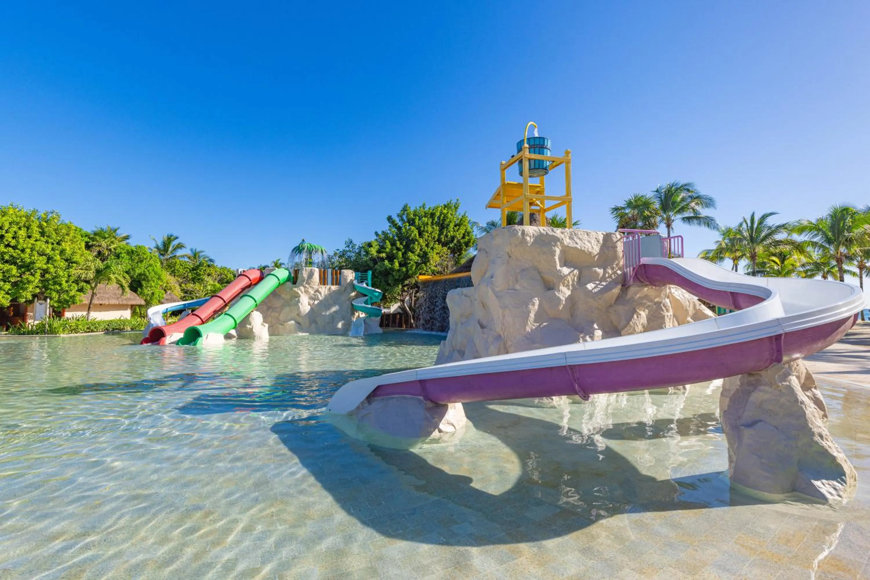 Aqua park in Grand Palladium Colonial Resort & Spa - All Inclusive