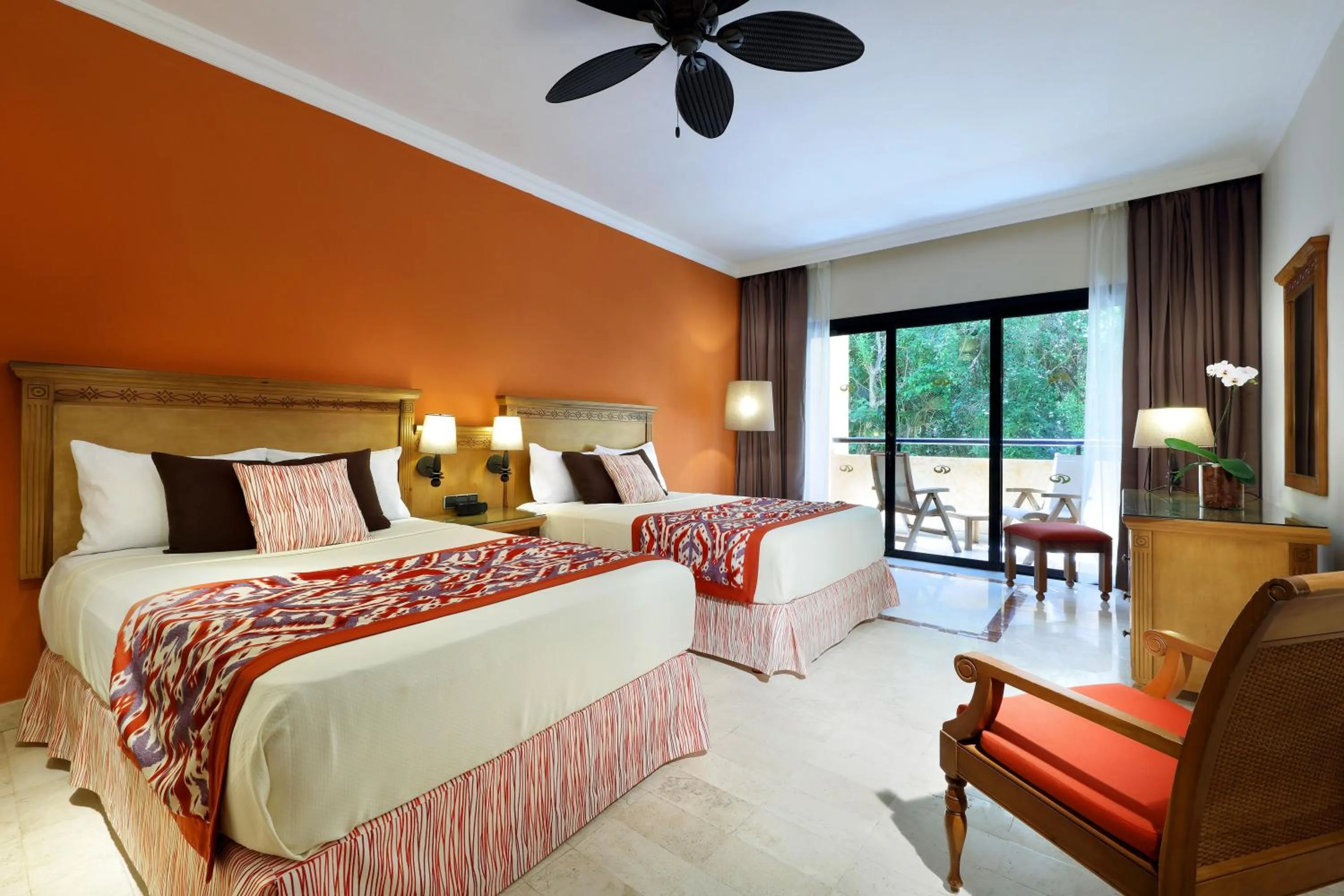 Bed in Grand Palladium Colonial Resort & Spa - All Inclusive
