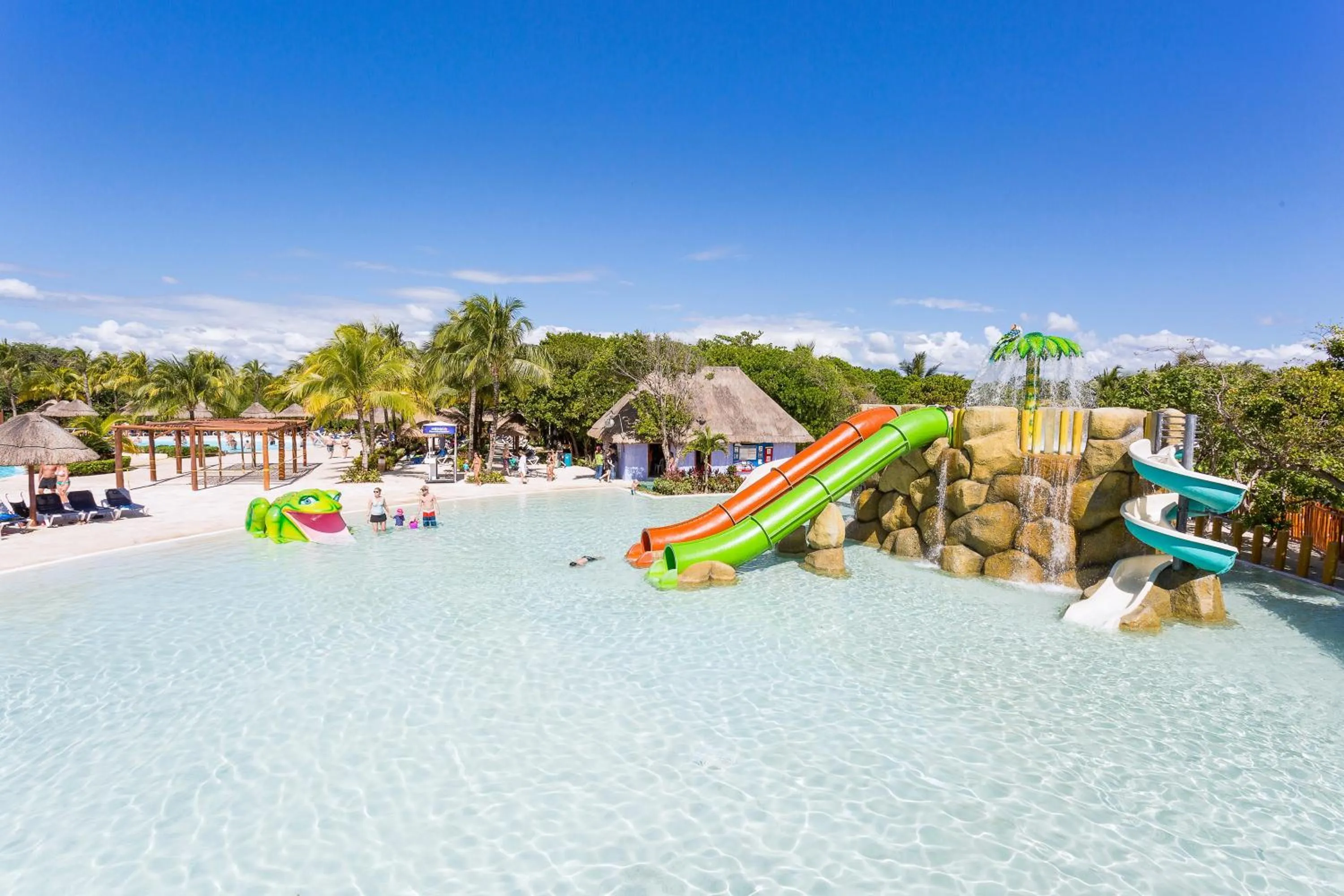 Aqua park in Grand Palladium Kantenah Resort & Spa - All Inclusive