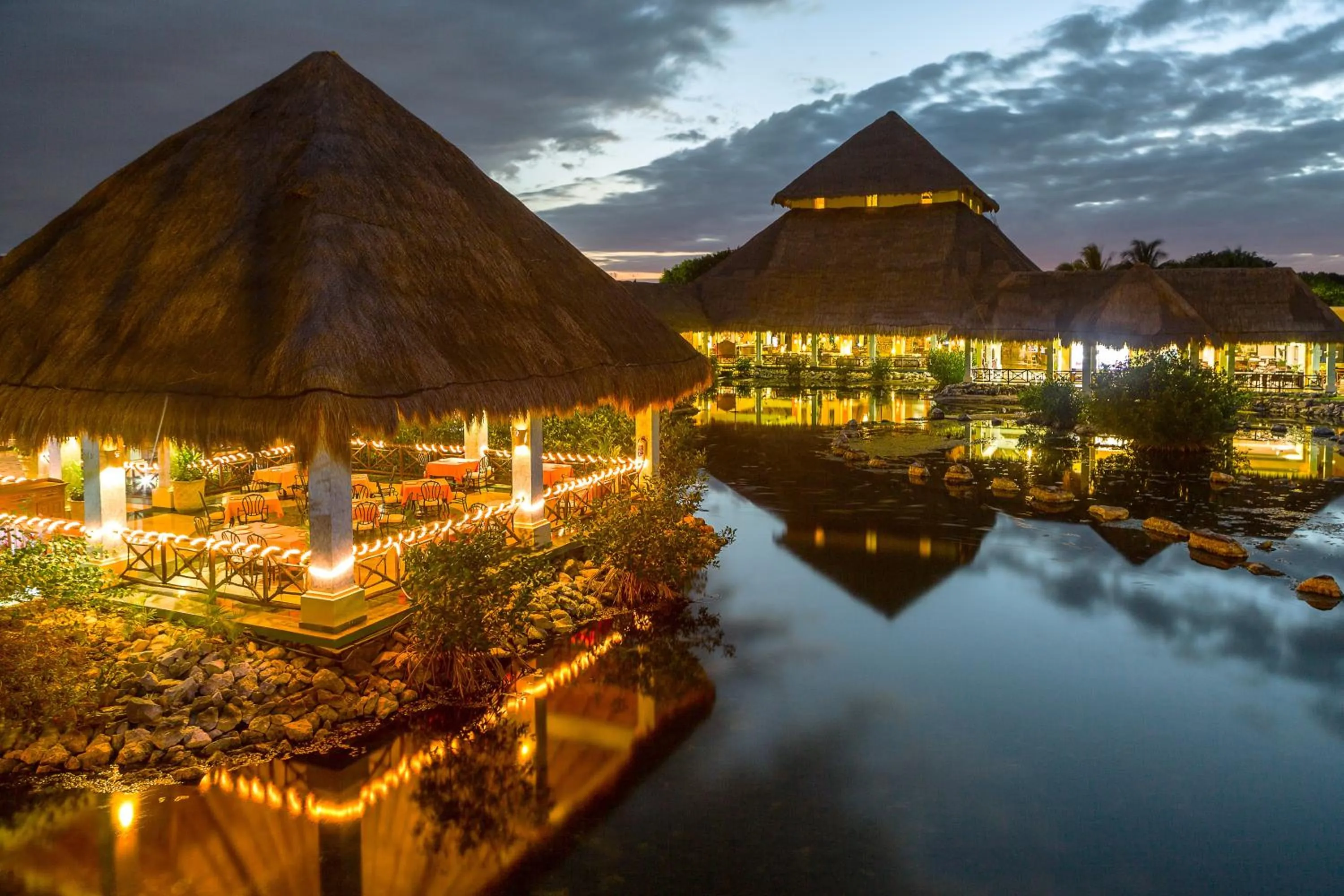 Lake view in Grand Palladium Select White Sand Resort & Spa - All Inclusive