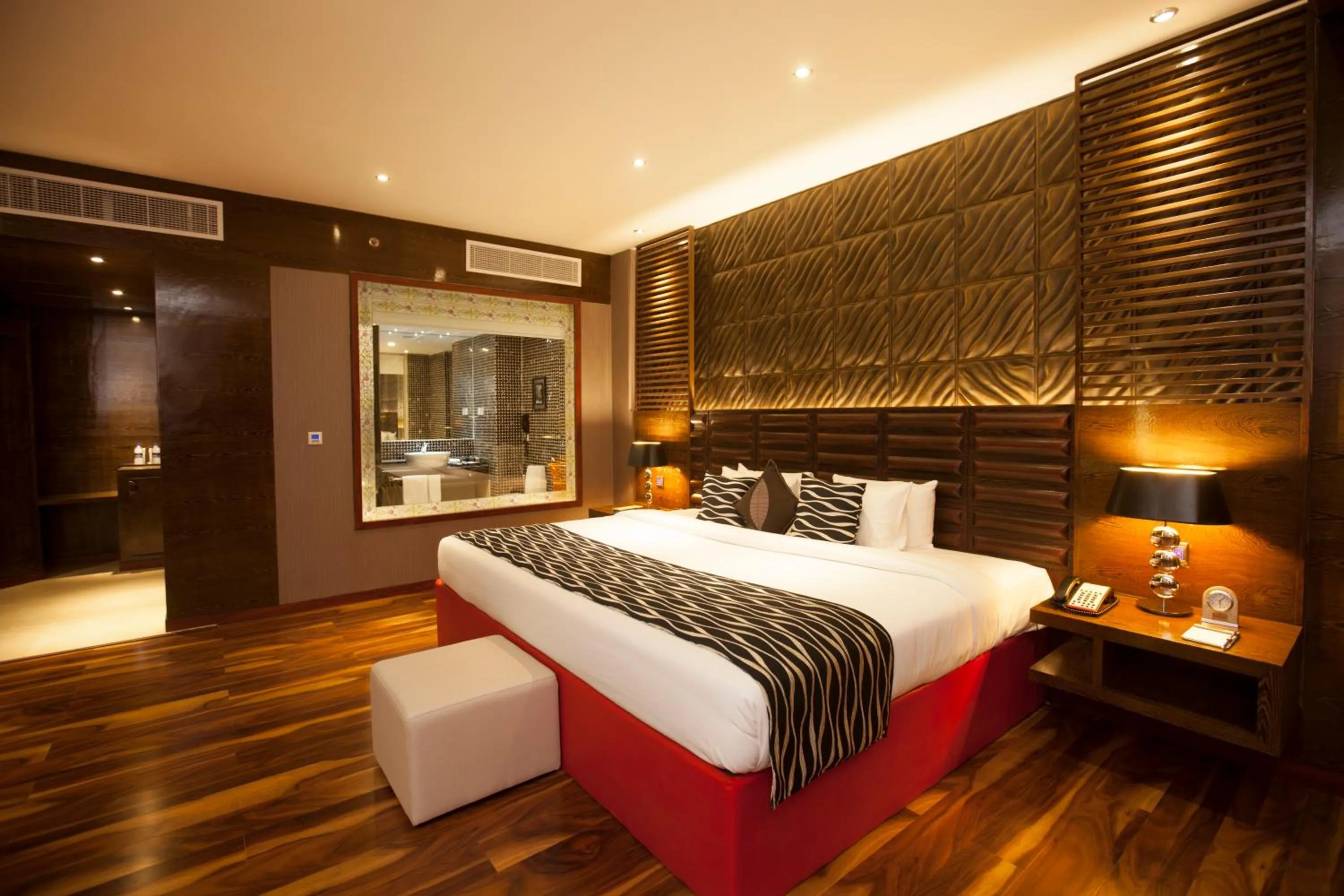 Night, Bed in Ramada by Wyndham Alleppey