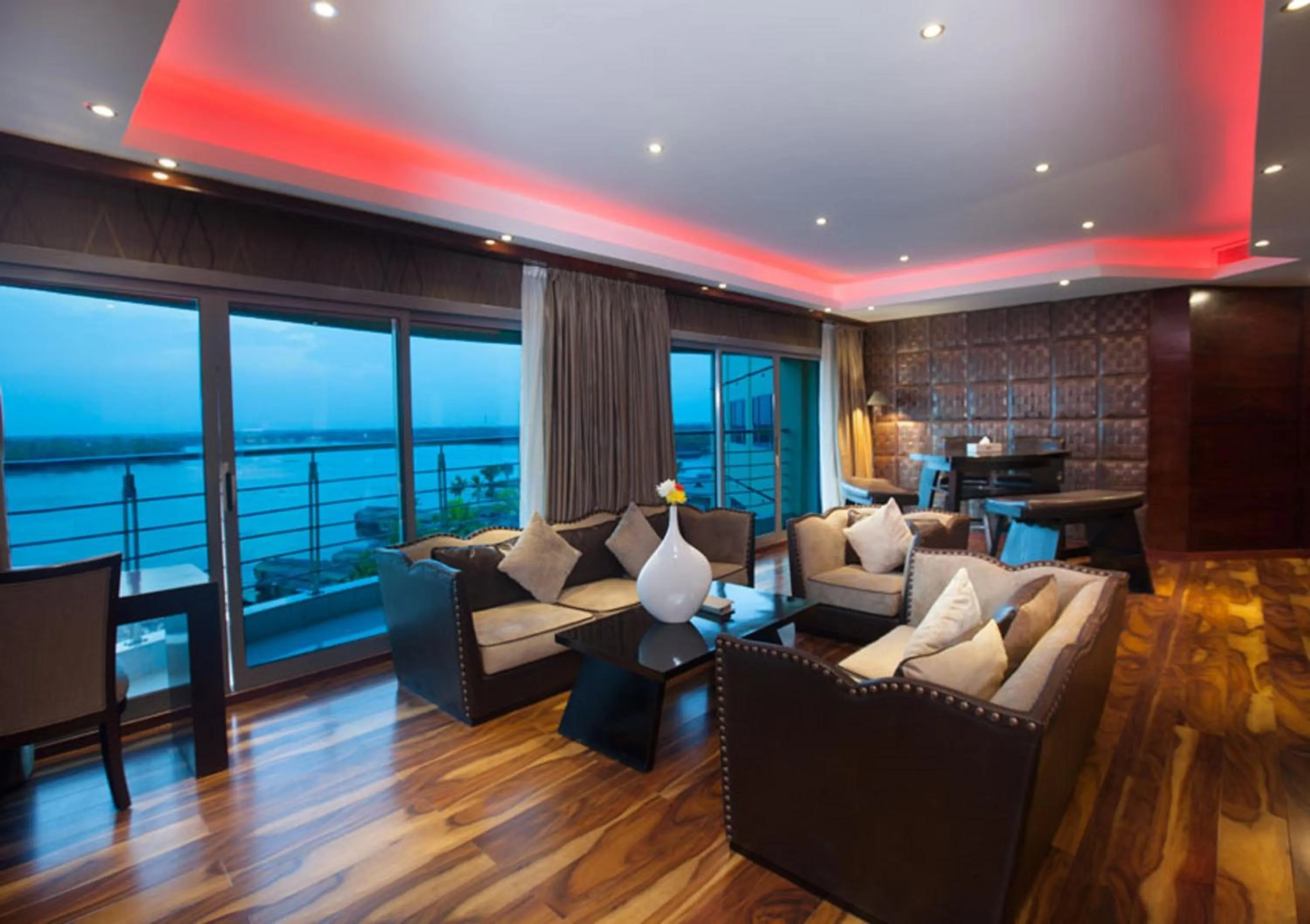 Seating area in Ramada by Wyndham Alleppey