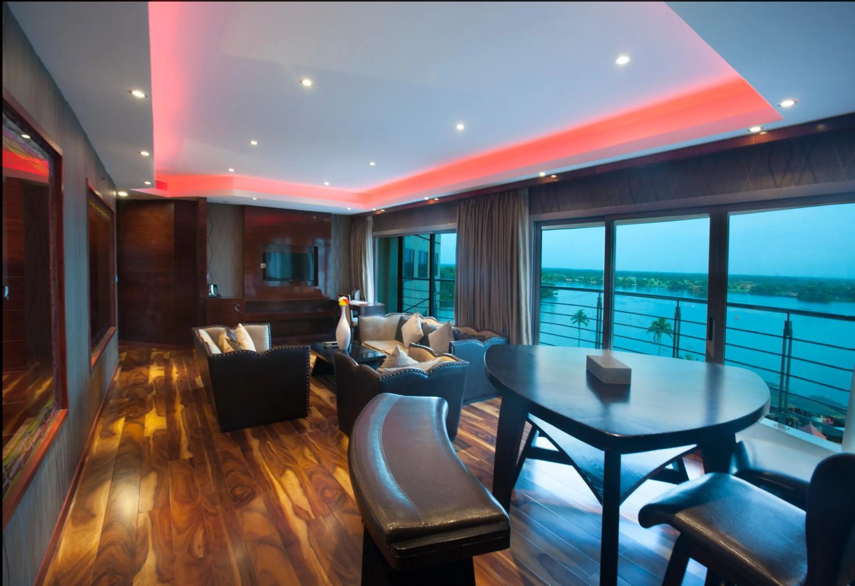 Living room in Ramada by Wyndham Alleppey