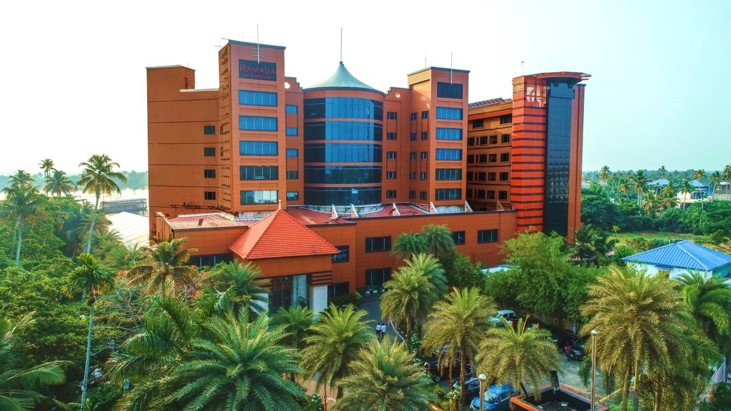 Property building in Ramada by Wyndham Alleppey