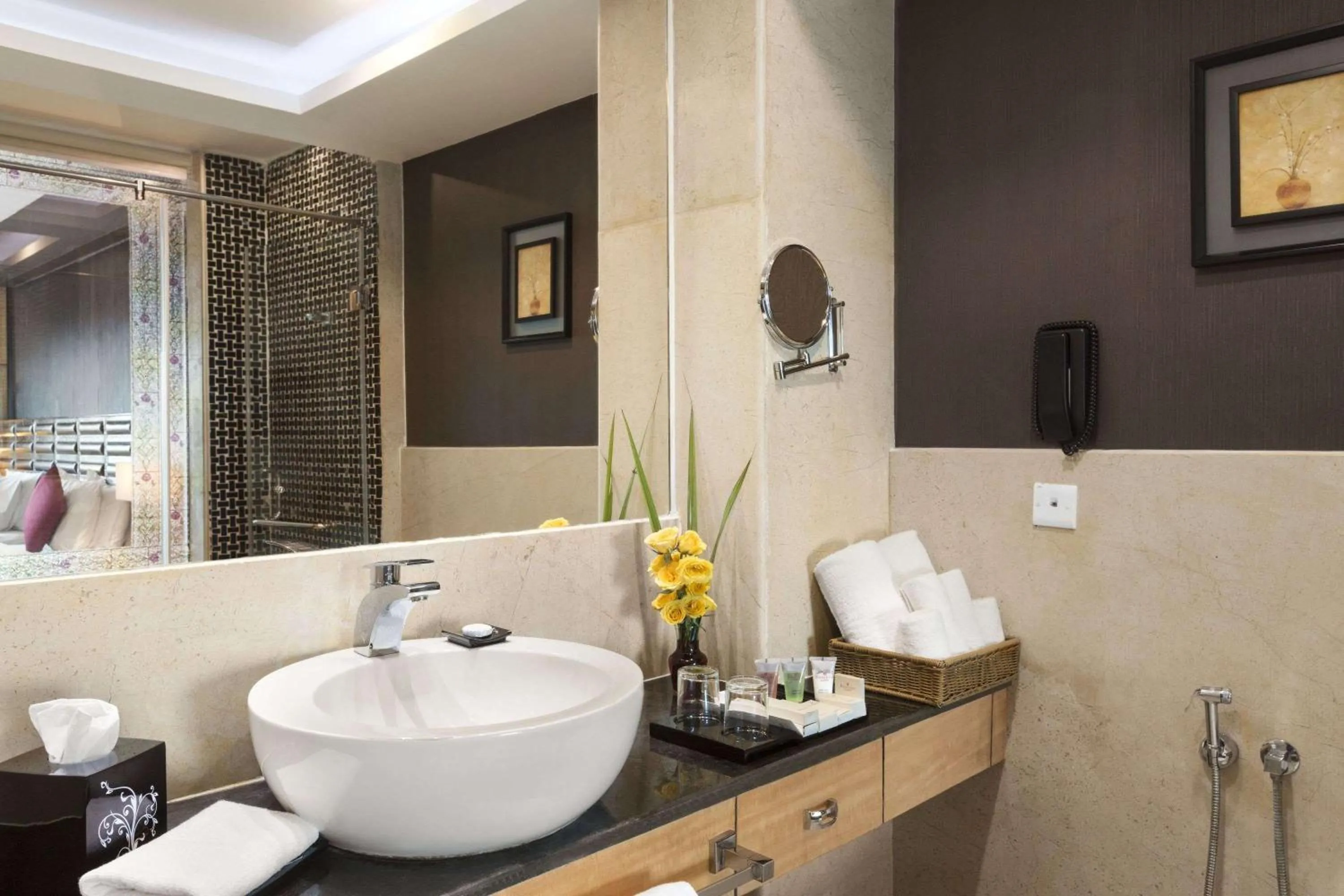 Bathroom in Ramada by Wyndham Alleppey