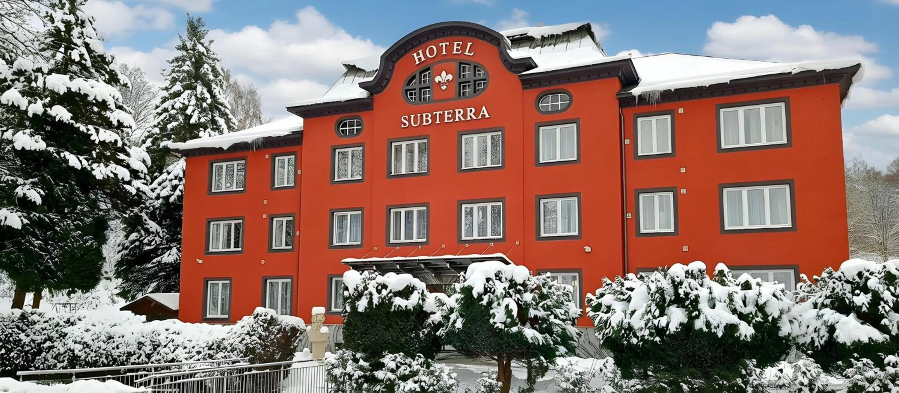 Property building in Active & Wellness Hotel Subterra