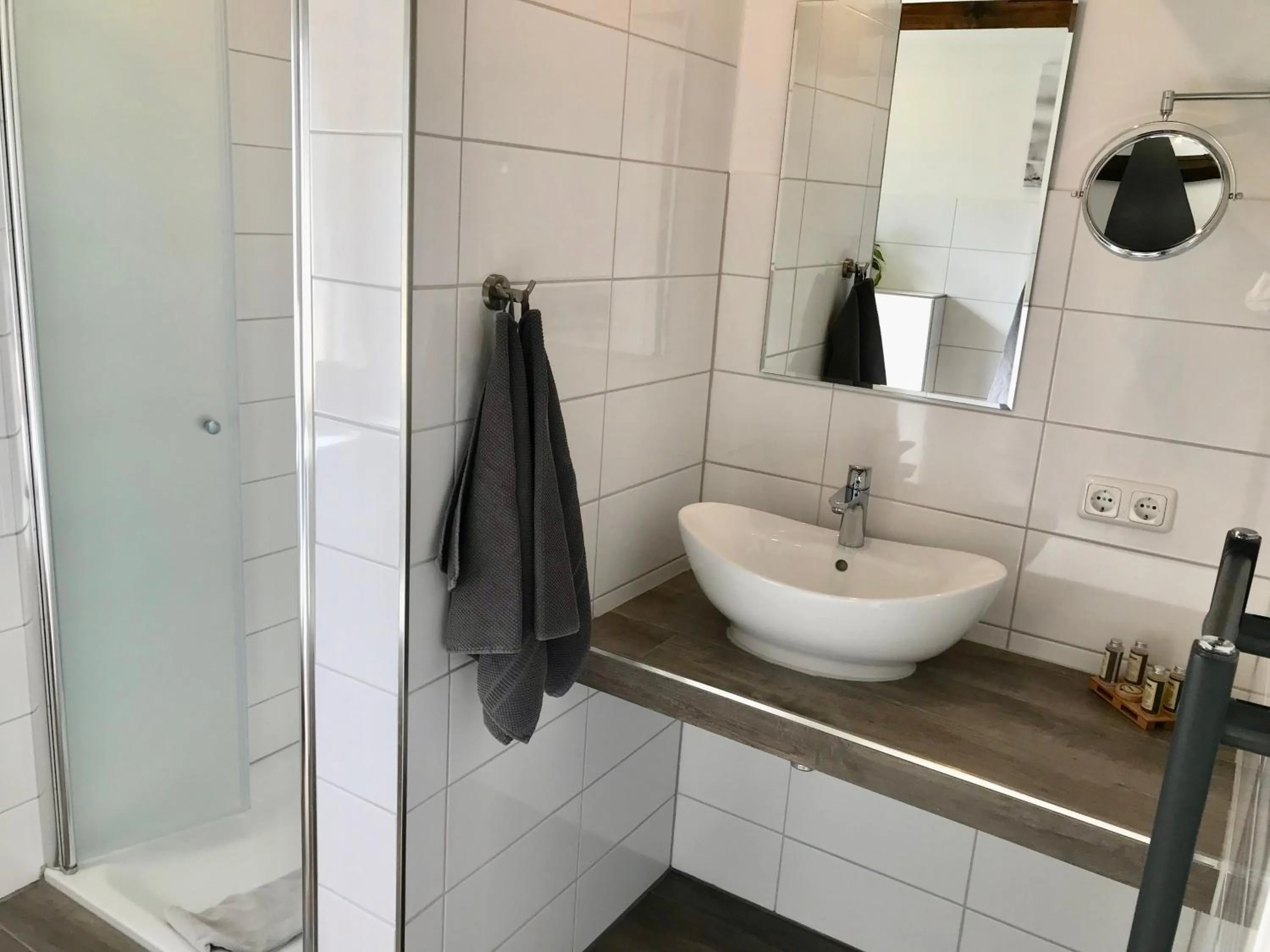 Shower in Hof Steinhütten