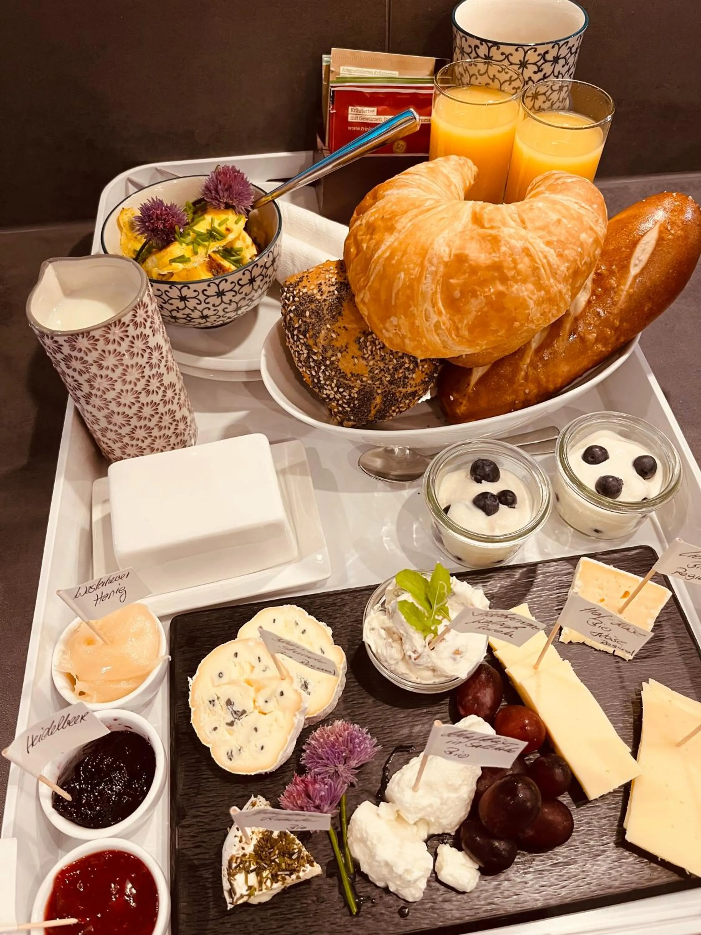 Breakfast in Hof Steinhütten