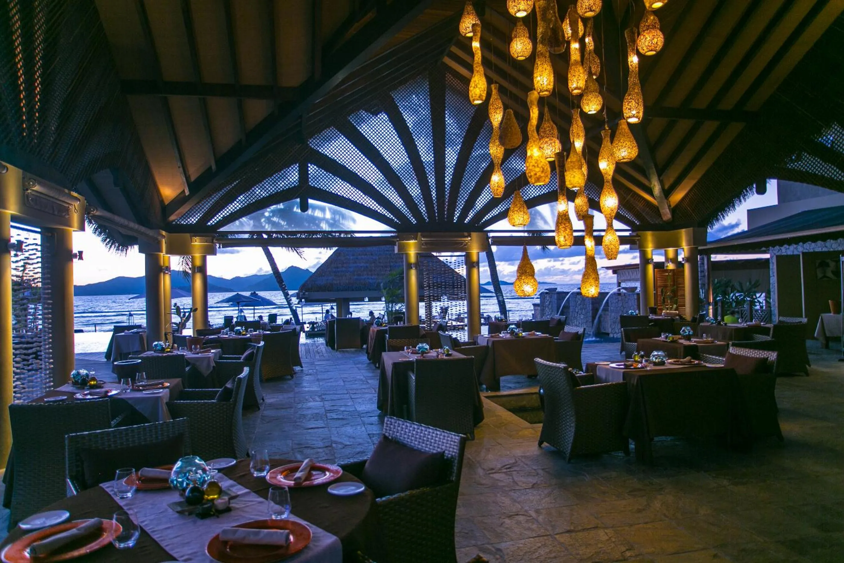 Restaurant/places to eat in Le Domaine de L'Orangeraie Resort and Spa