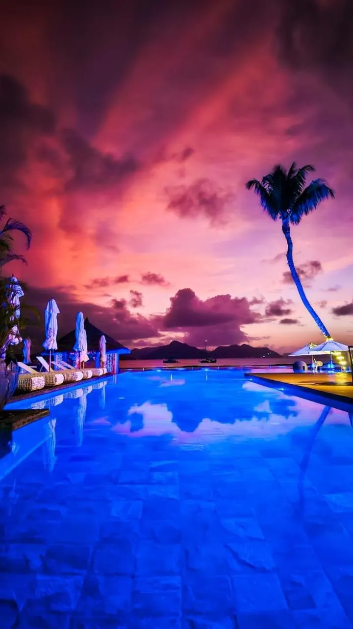 Swimming pool in Le Domaine de L'Orangeraie Resort and Spa