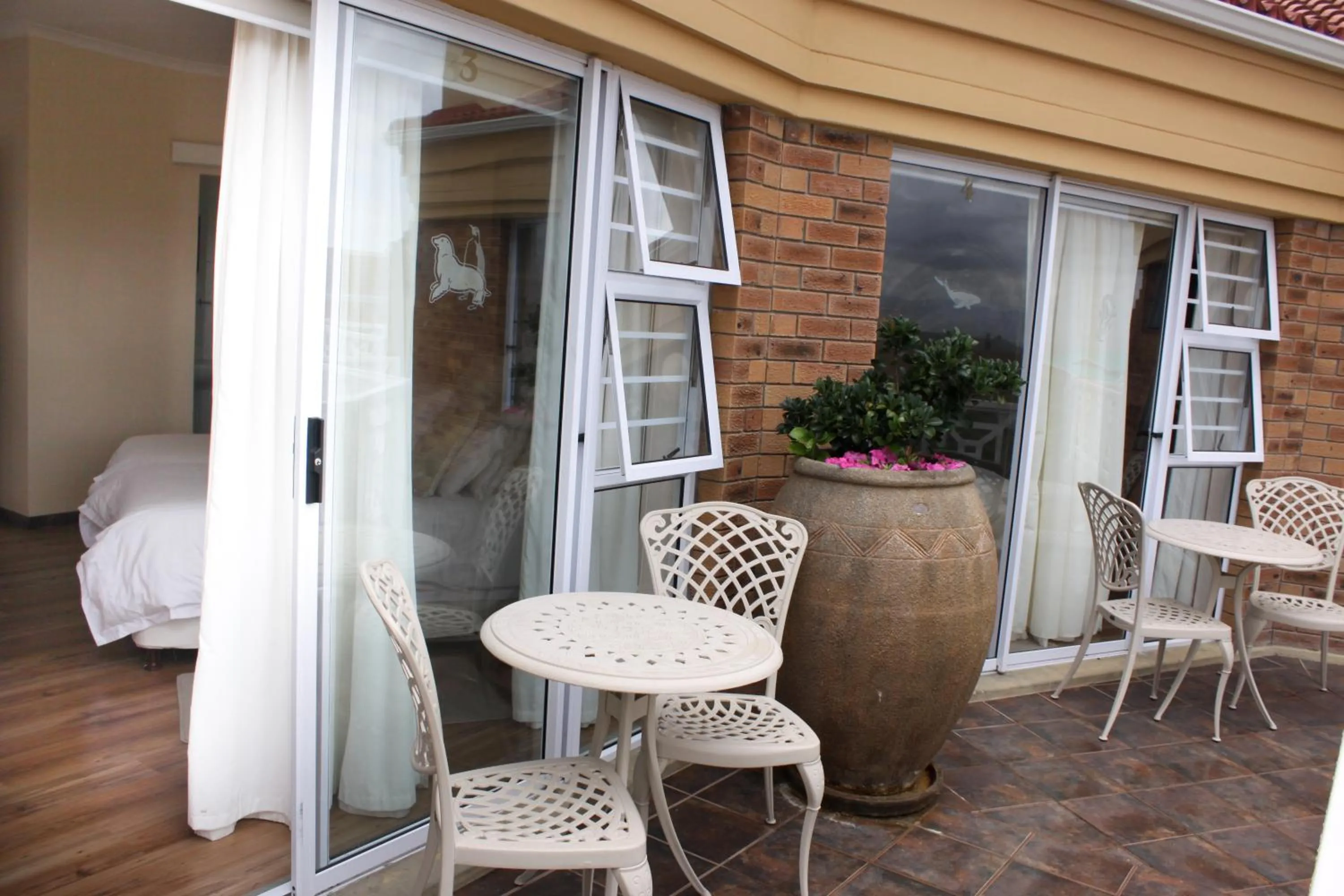 Balcony/Terrace in Blougans B&B