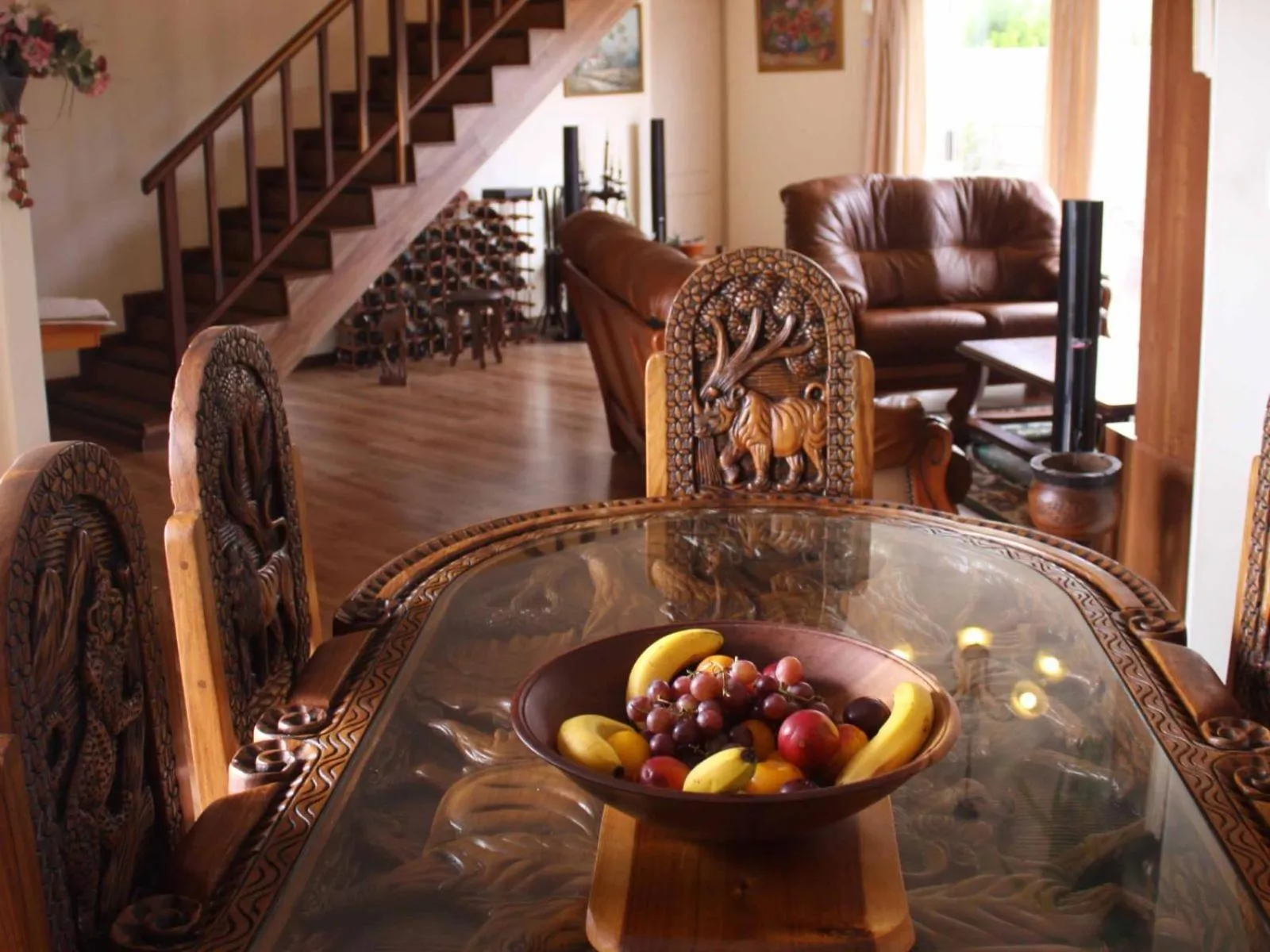 Dining area in Blougans B&B