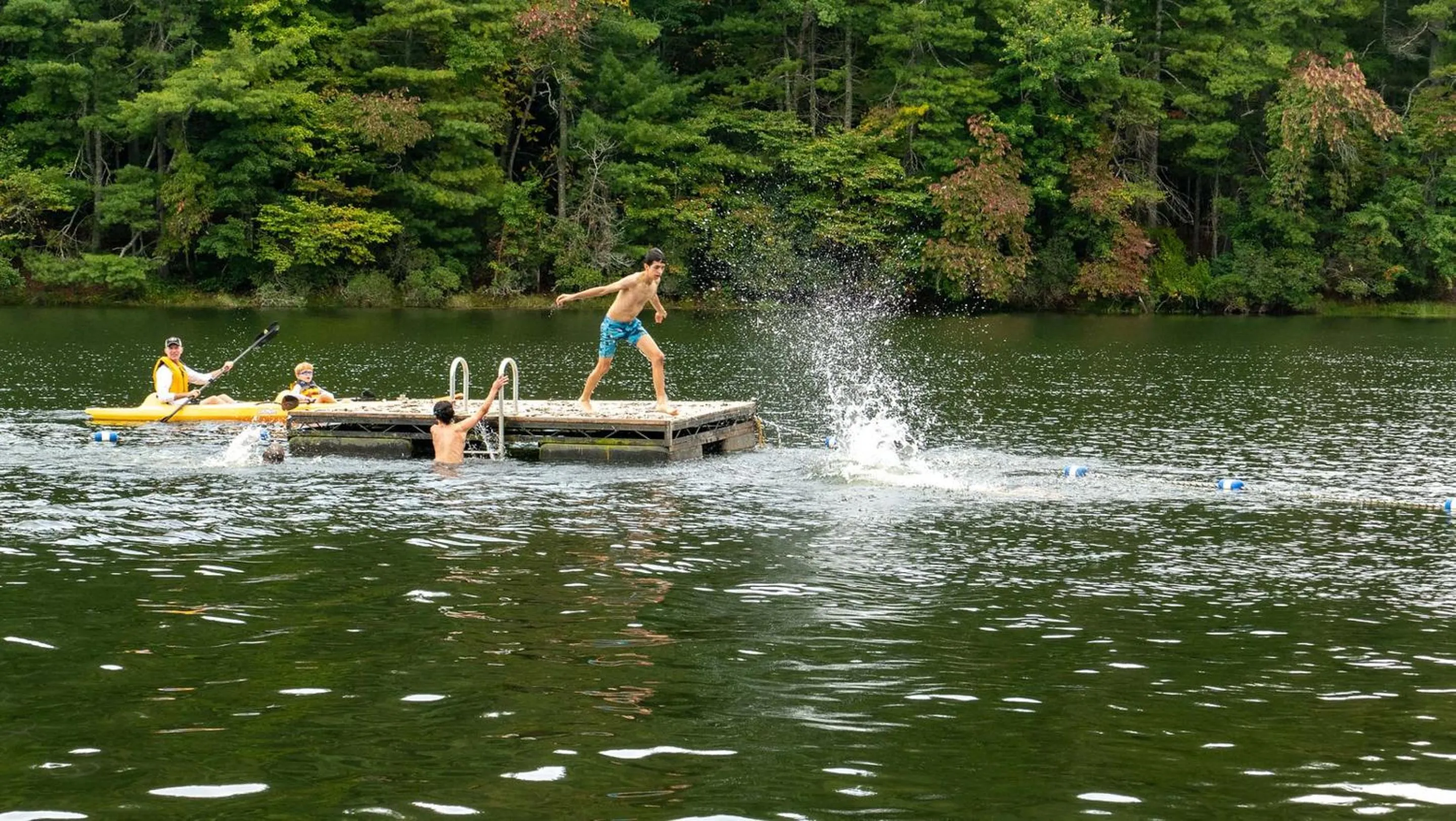 Lake view in Kanuga Inn & Lodging