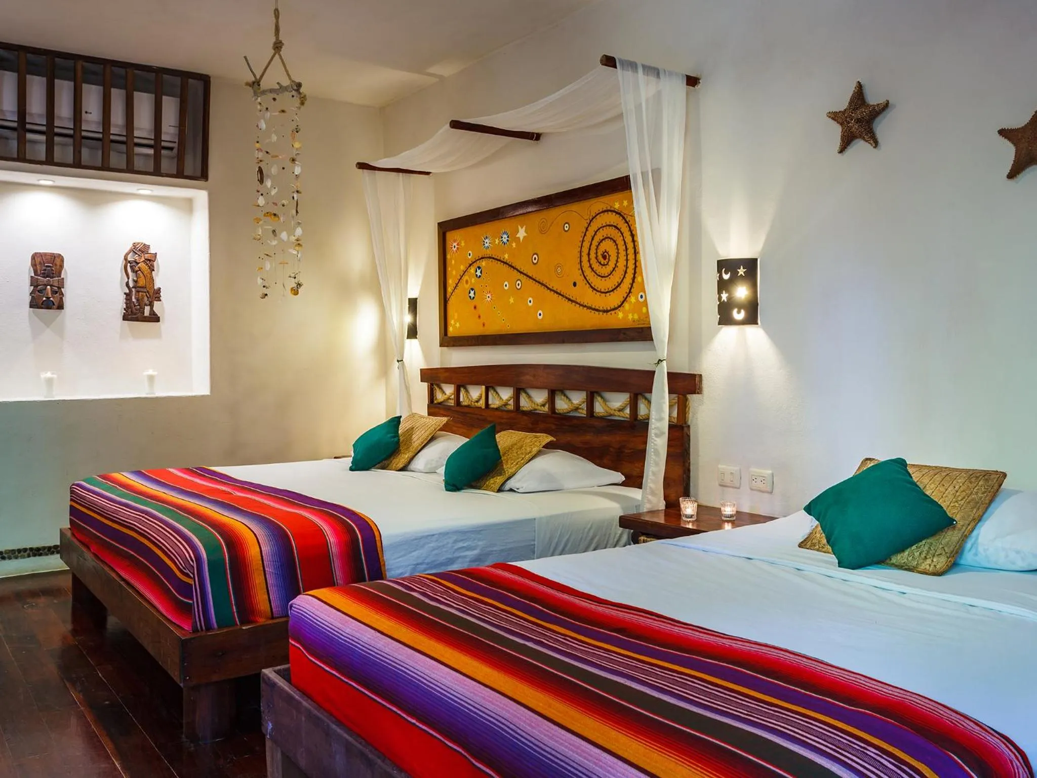 Bedroom, Bed in Villas HM Paraiso del Mar