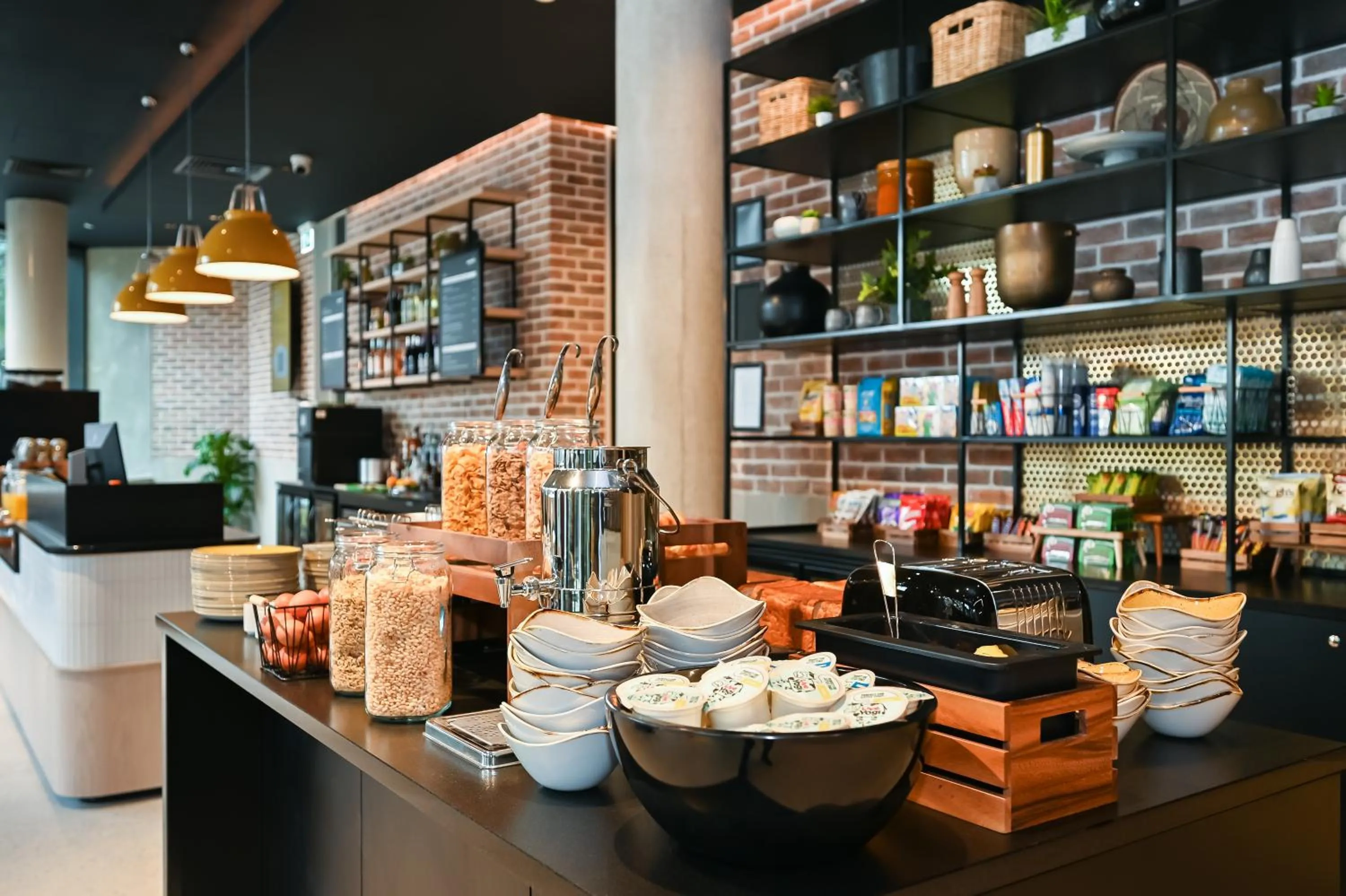 Breakfast in Staycity Aparthotels Dublin Mark Street