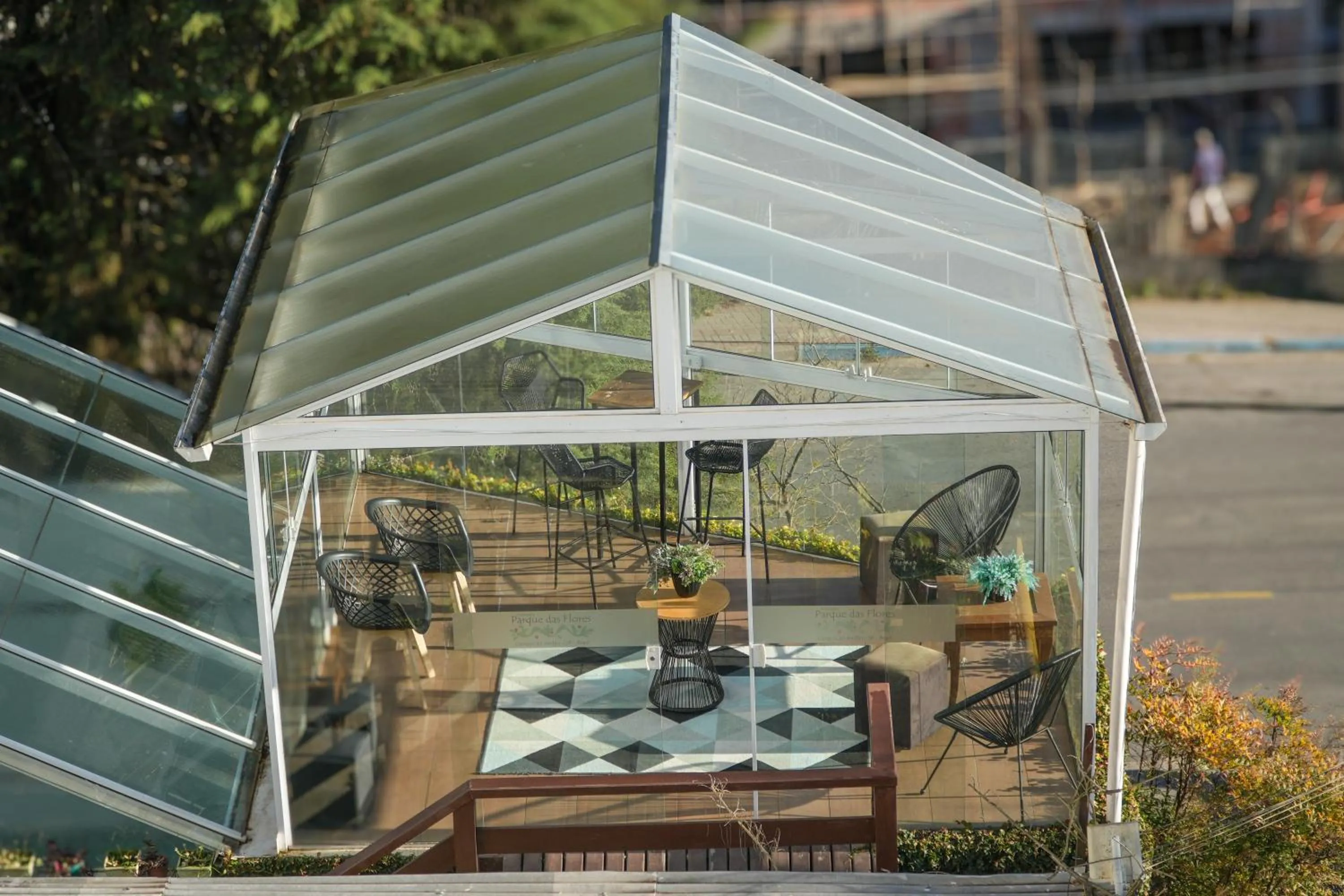 Restaurant/places to eat in Pousada Parque das Flores