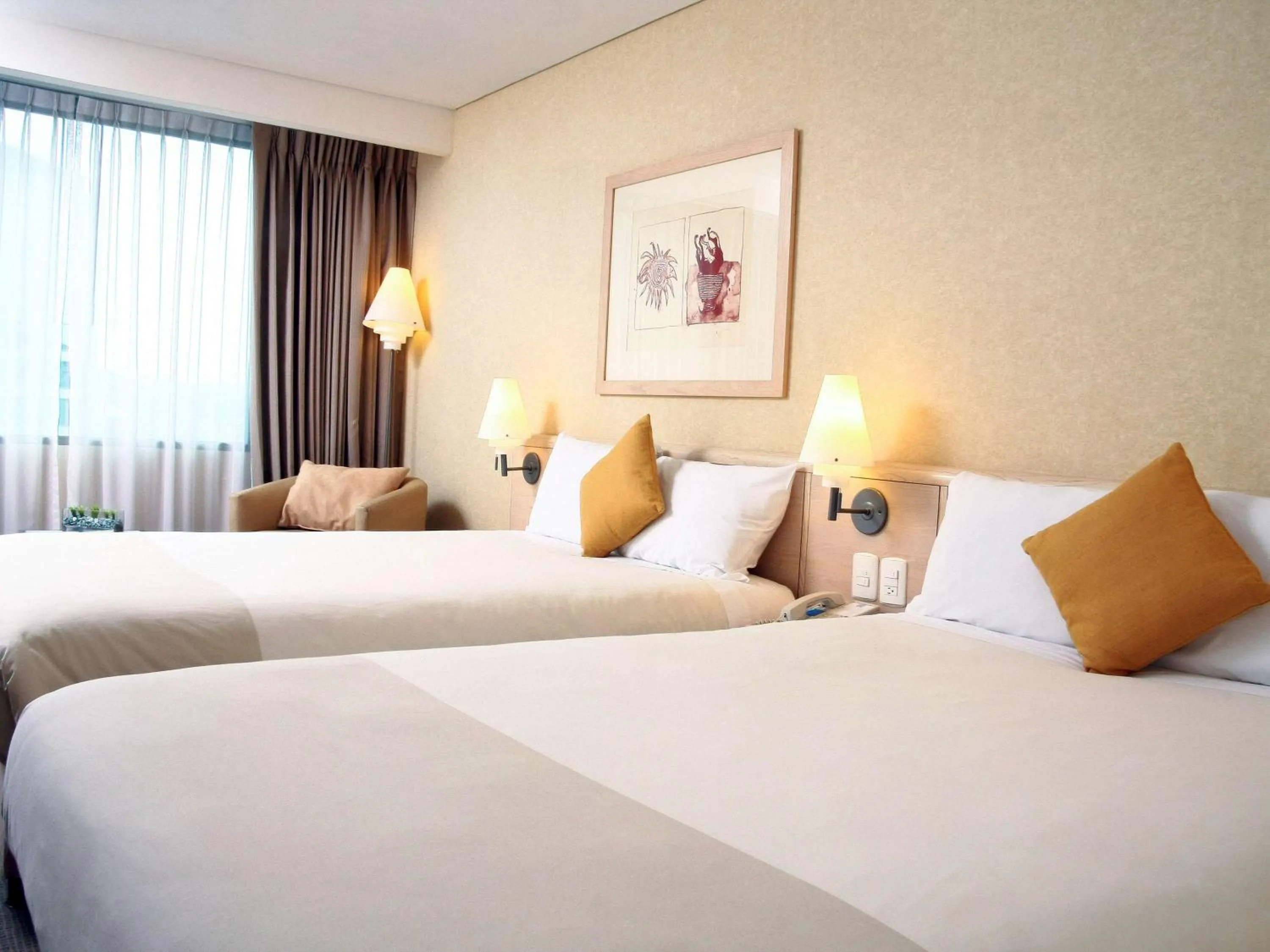 Photo of the whole room, Bed in Novotel Mexico City Santa Fe