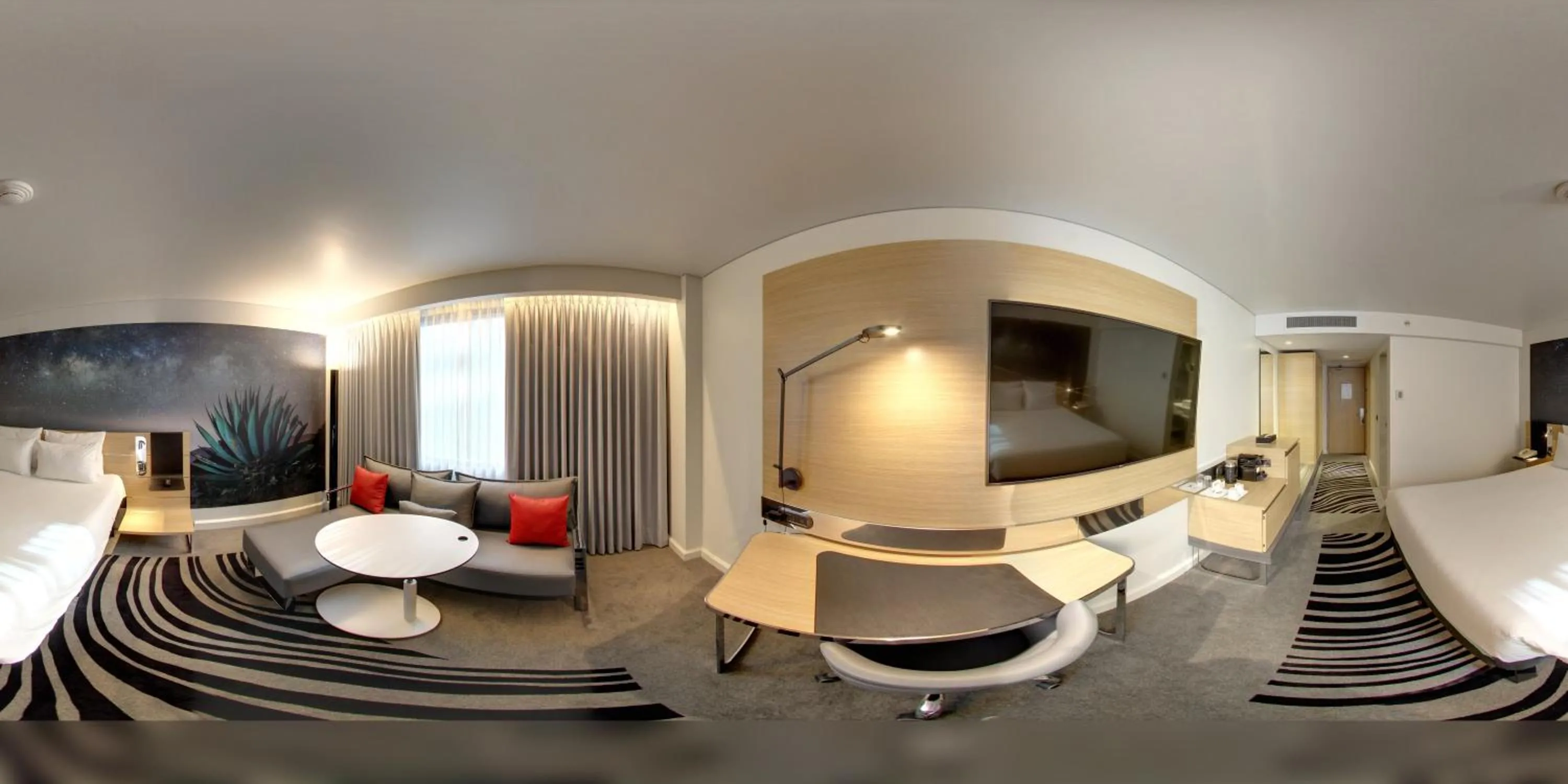 Photo of the whole room in Novotel Mexico City Santa Fe