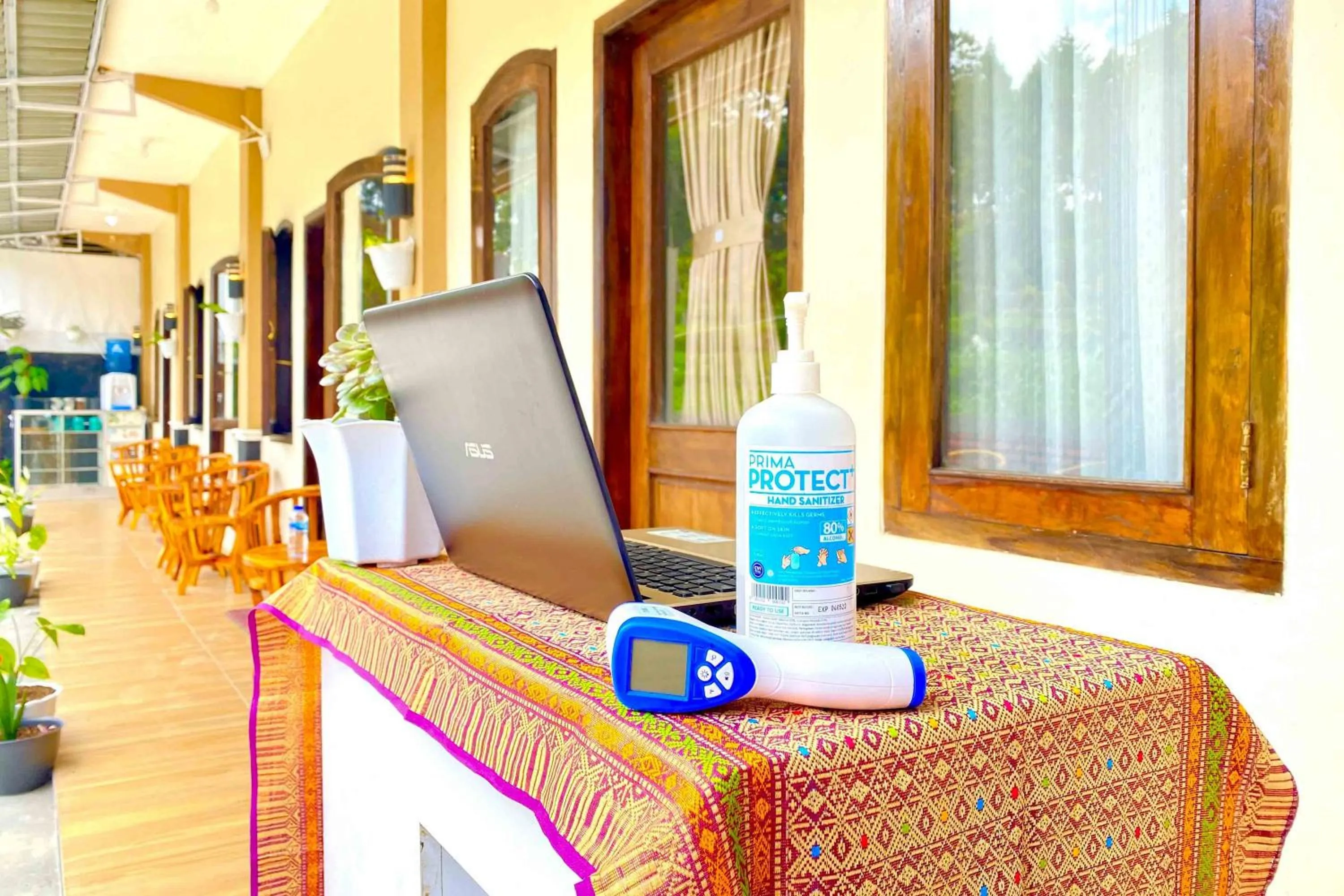 Balcony/Terrace in Homestay Banteng Adventure Dieng Mitra RedDoorz