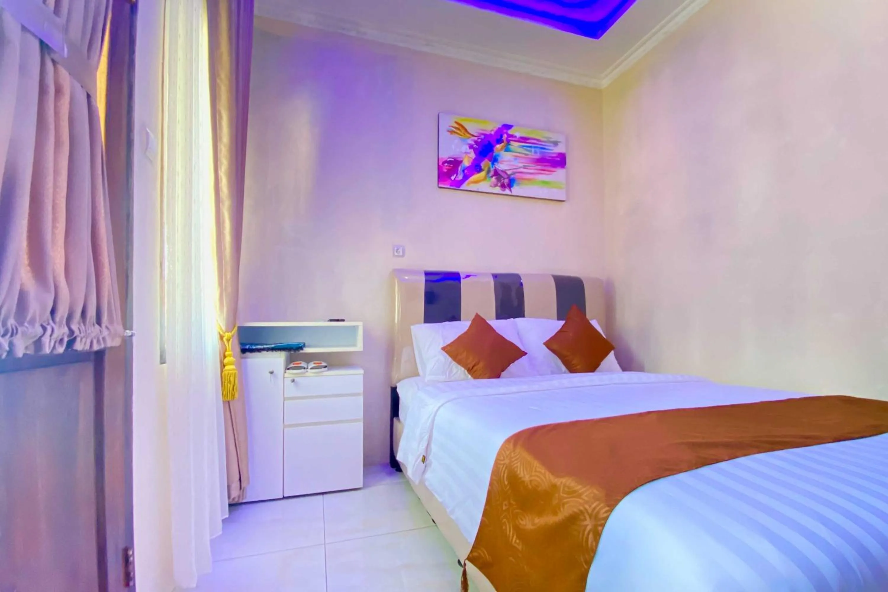 Bed in Homestay Banteng Adventure Dieng Mitra RedDoorz