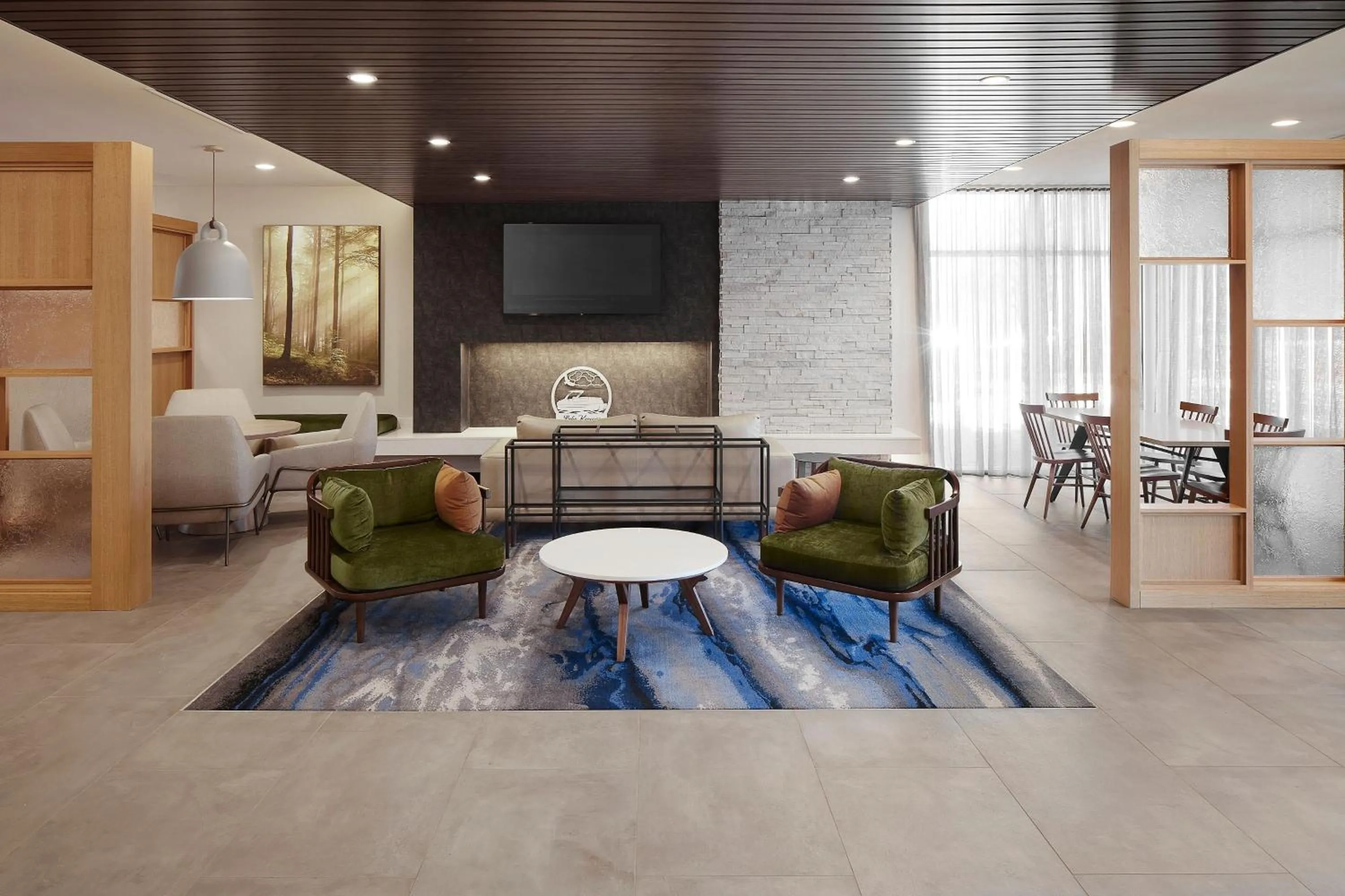 Lobby or reception in Fairfield Inn & Suites Seneca Clemson Univ Area