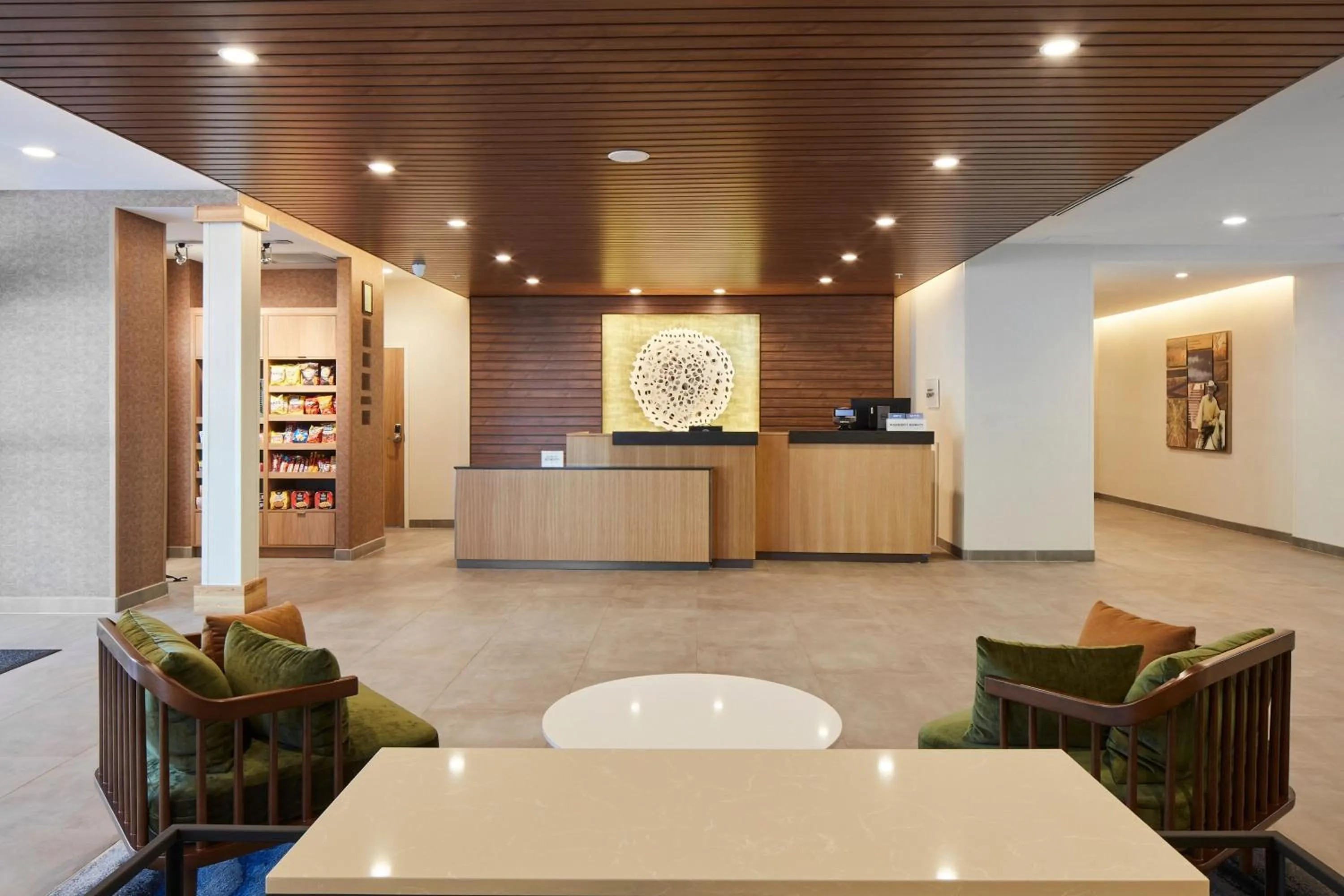 Lobby or reception in Fairfield Inn & Suites Seneca Clemson Univ Area