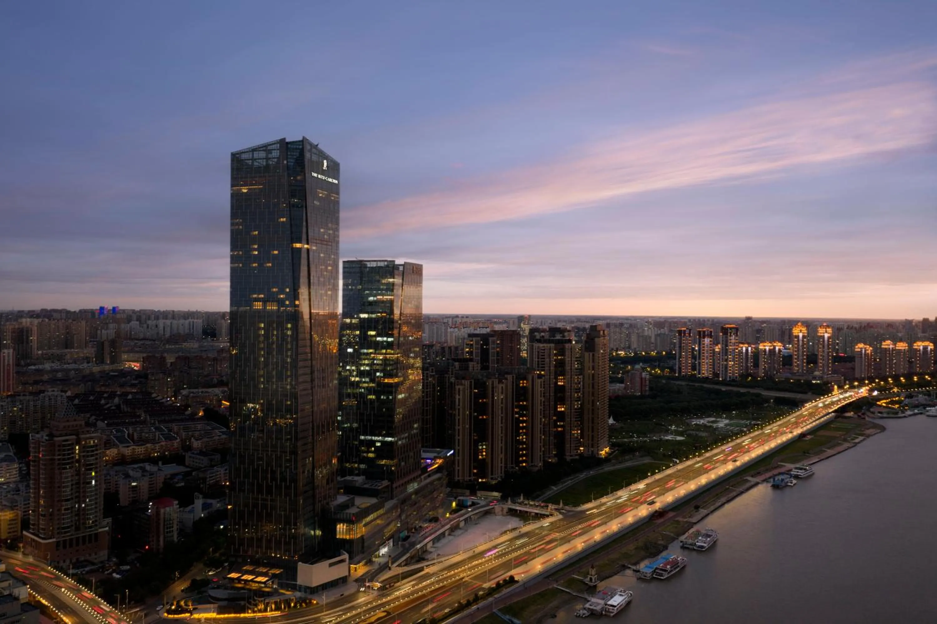 Property building in The Ritz-Carlton, Harbin