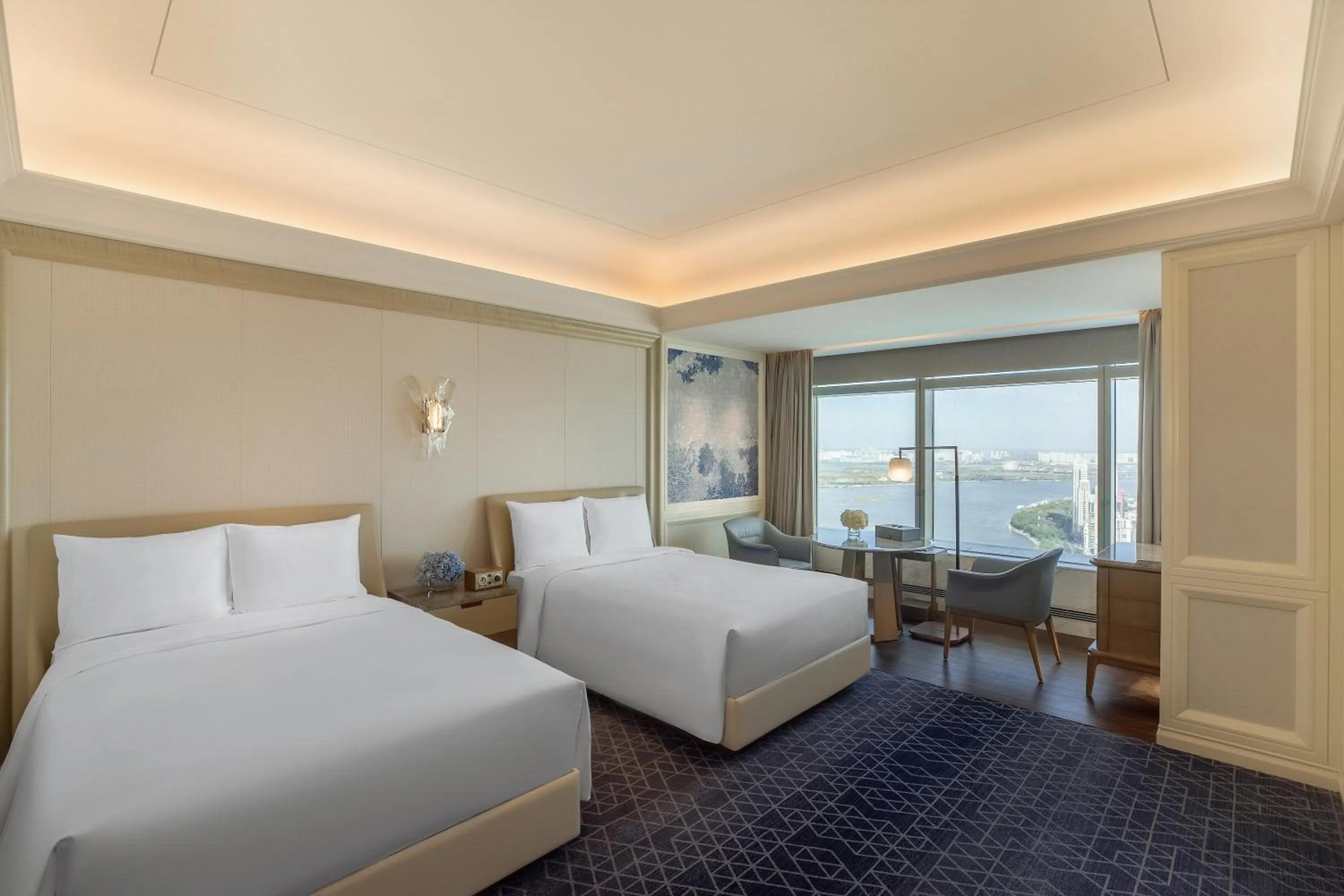 Bedroom, Bed in The Ritz-Carlton, Harbin