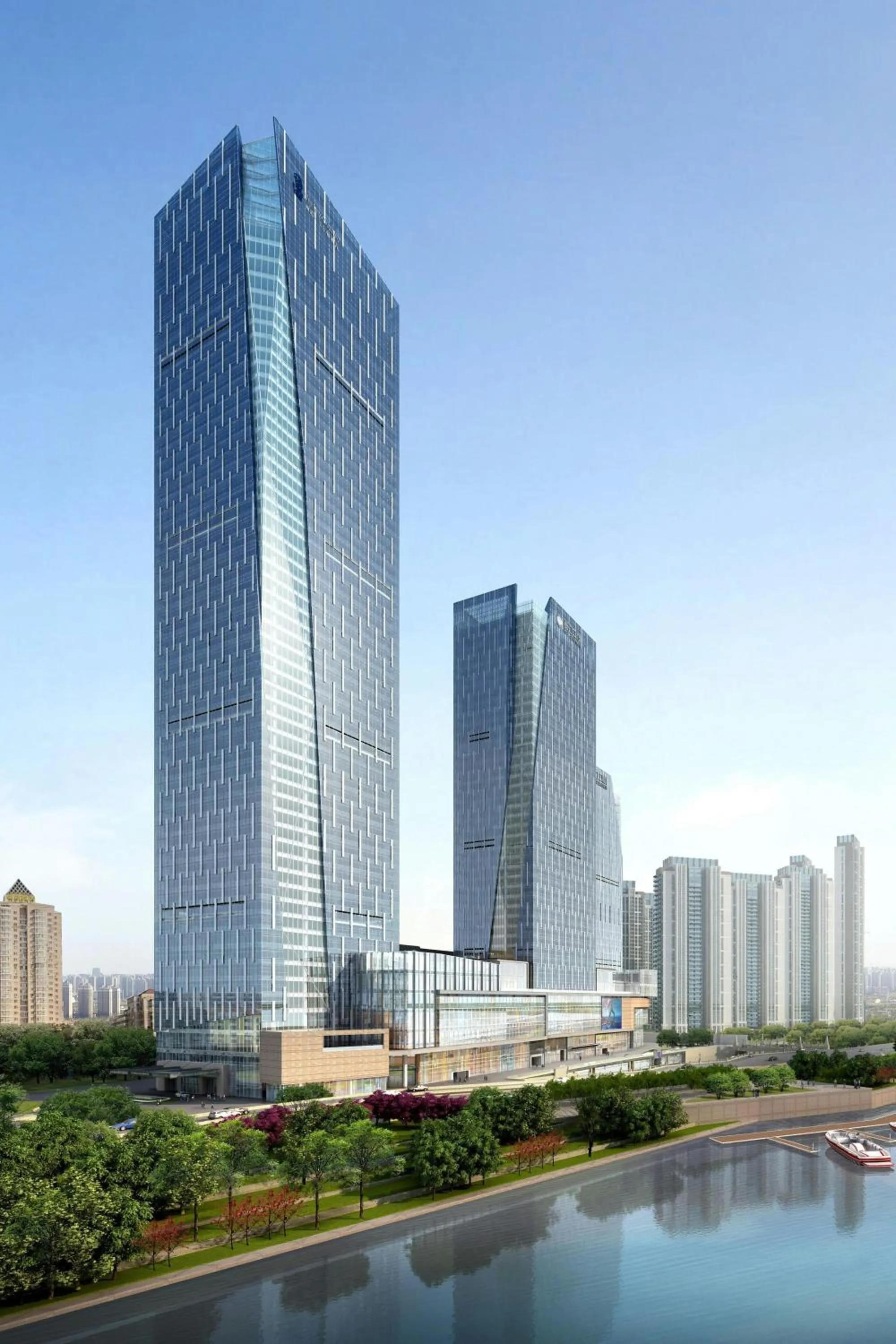 Property building in The Ritz-Carlton, Harbin