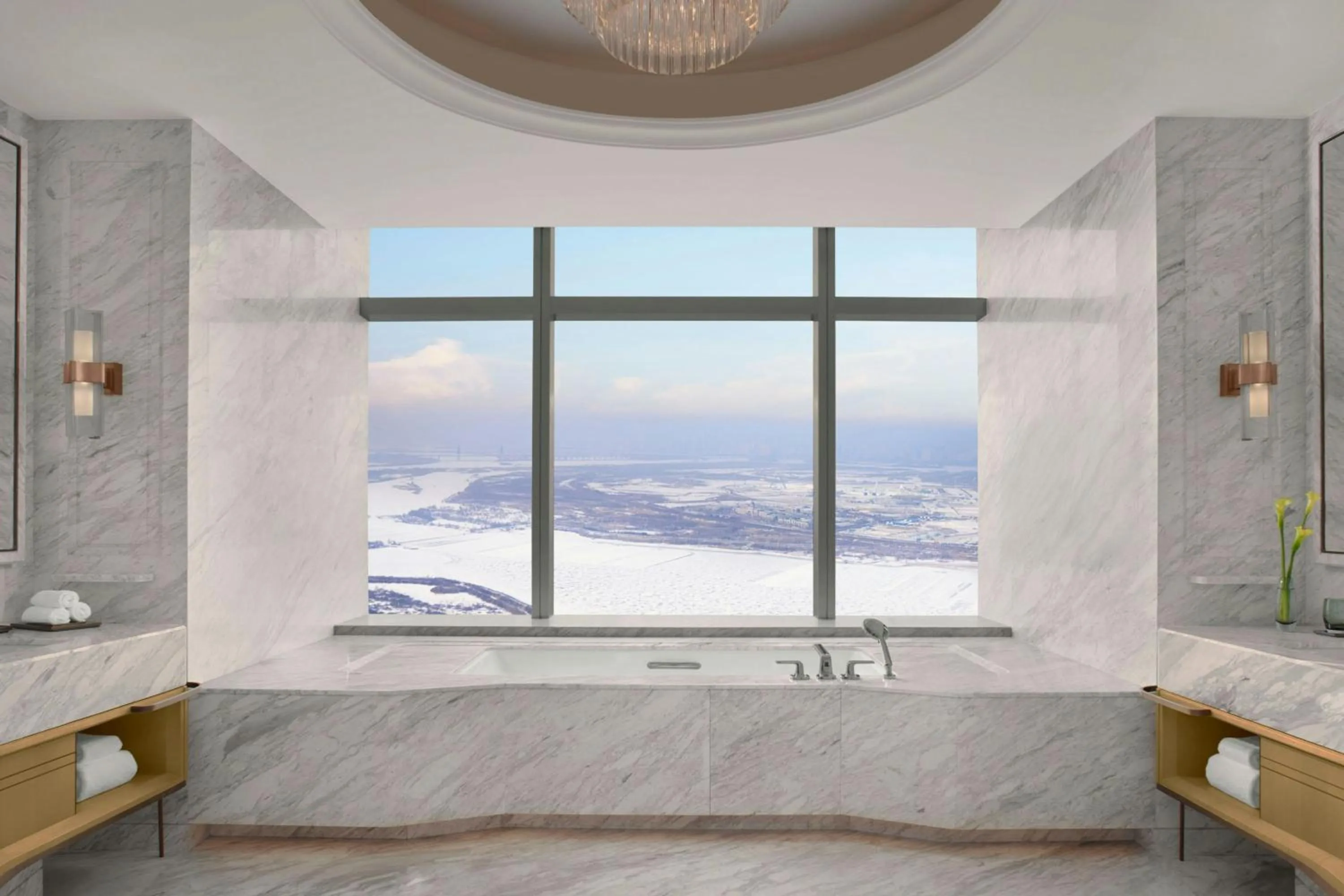 Bathroom in The Ritz-Carlton, Harbin