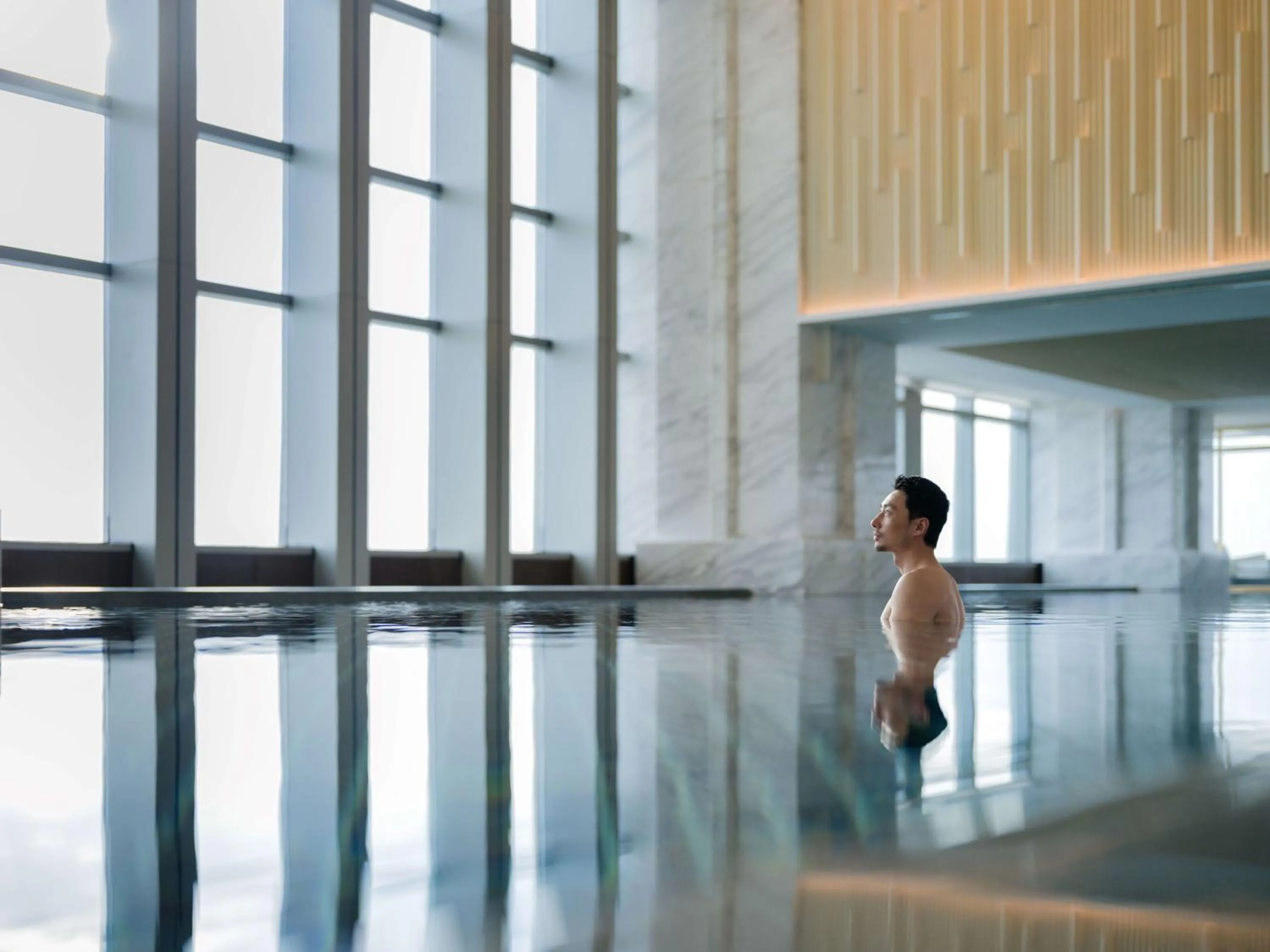 Swimming pool in The Ritz-Carlton, Harbin