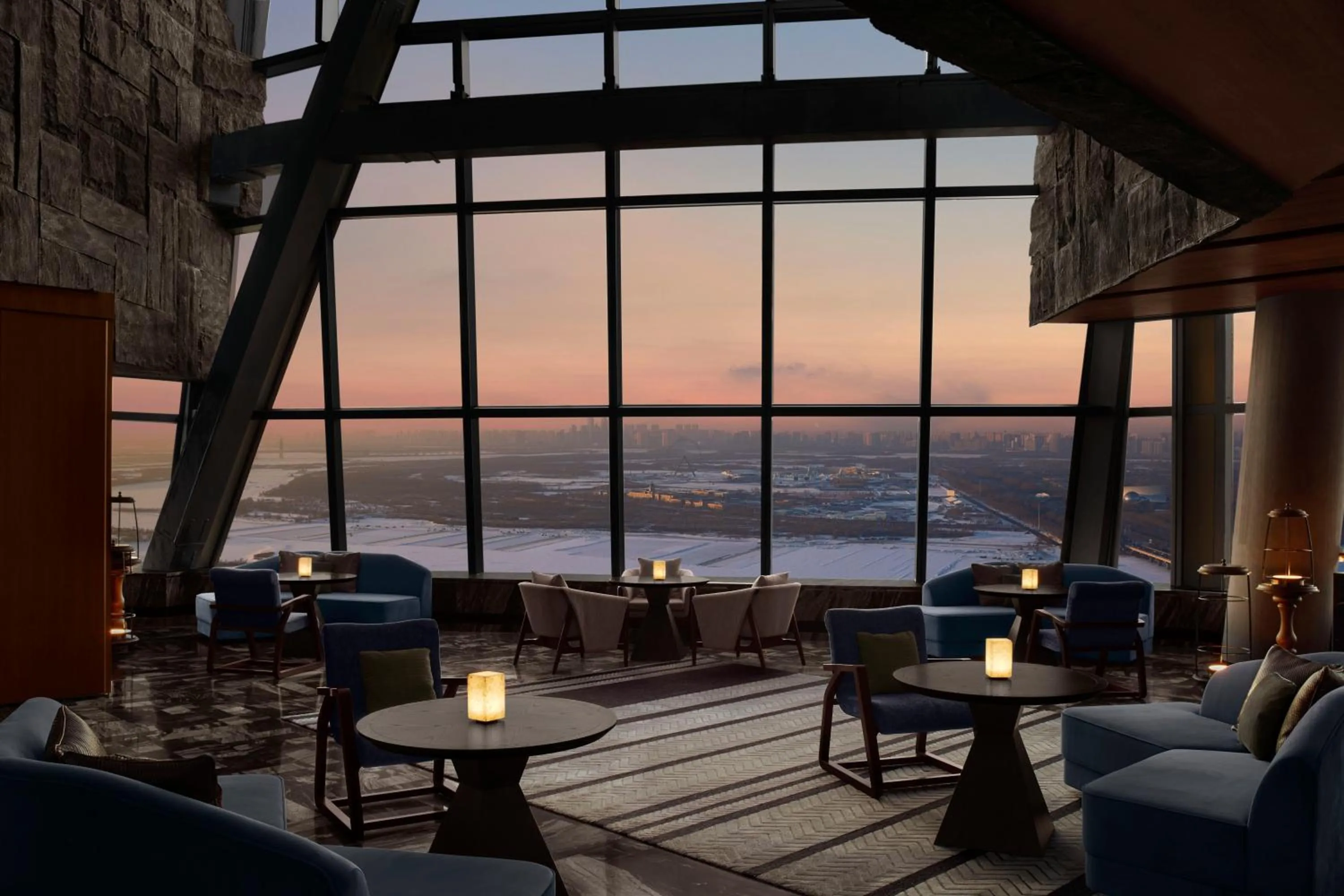 Lounge or bar in The Ritz-Carlton, Harbin