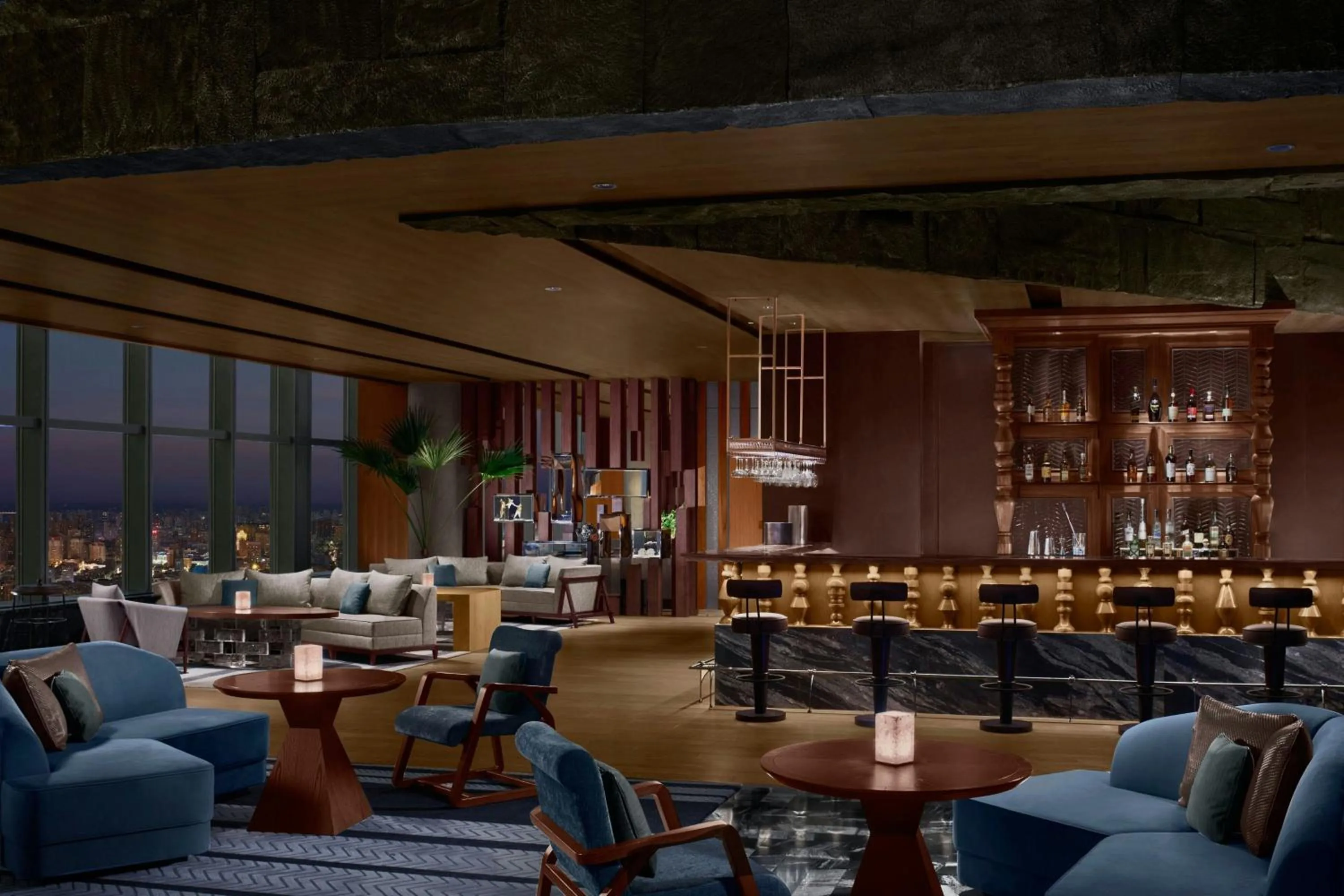 Lounge or bar in The Ritz-Carlton, Harbin