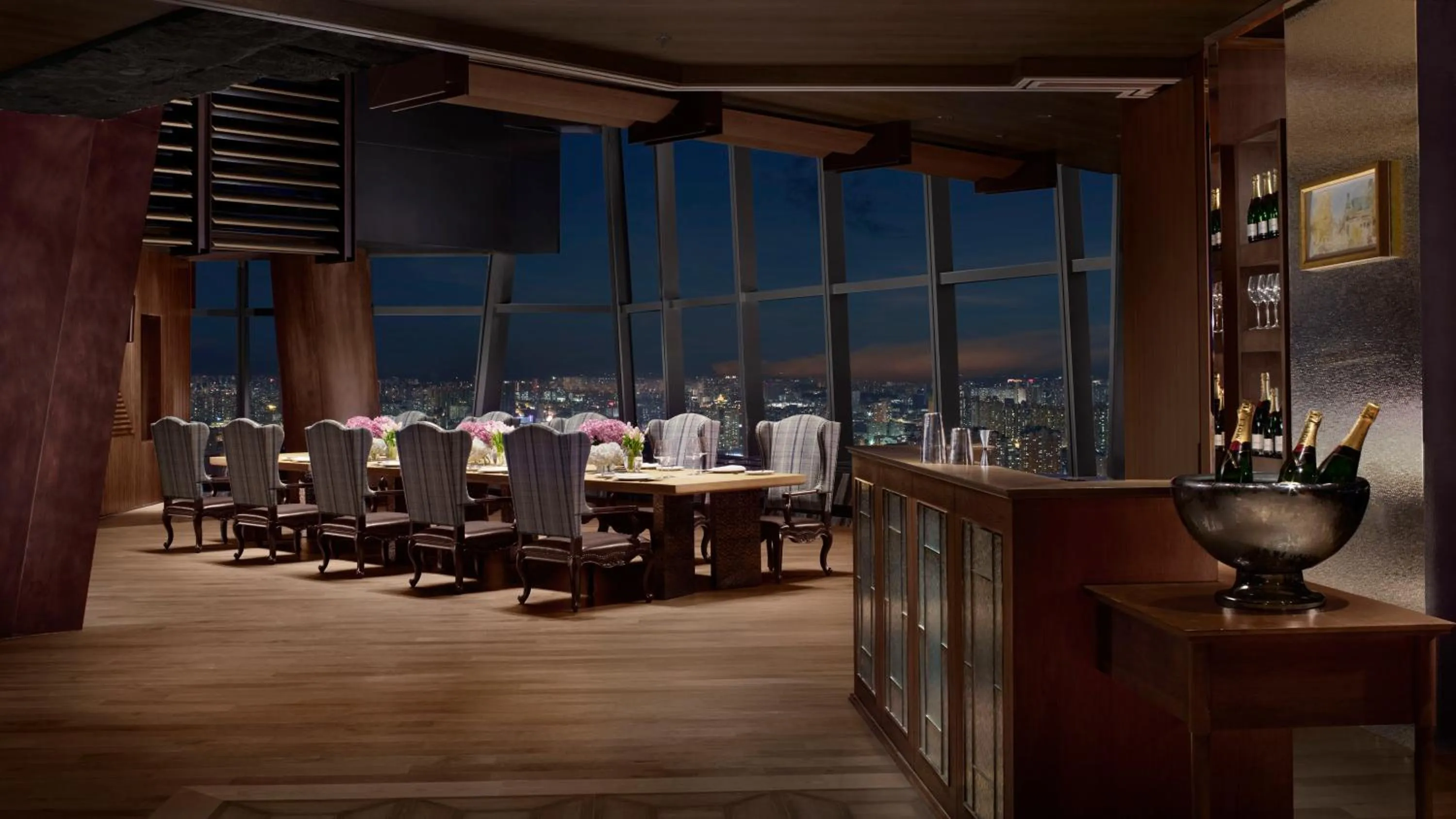 Lounge or bar in The Ritz-Carlton, Harbin