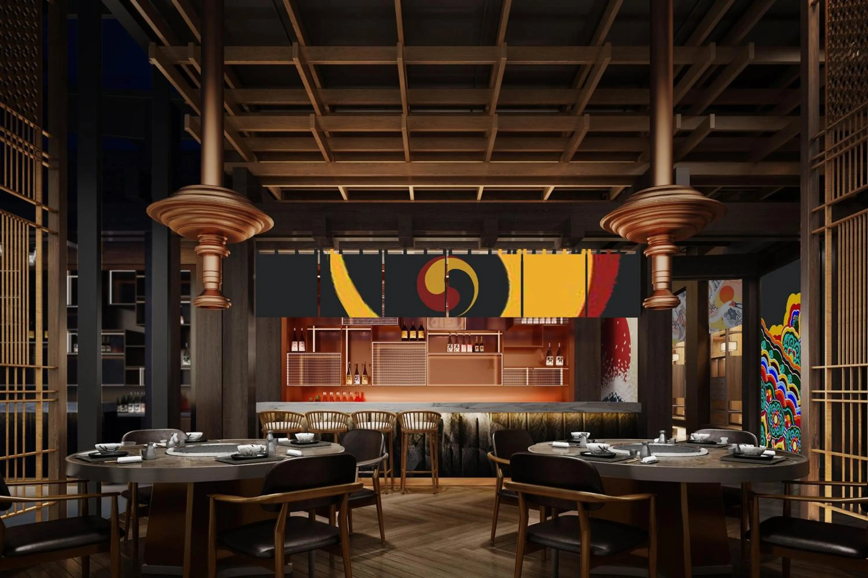 Restaurant/places to eat in Sheraton Rizhao Hotel