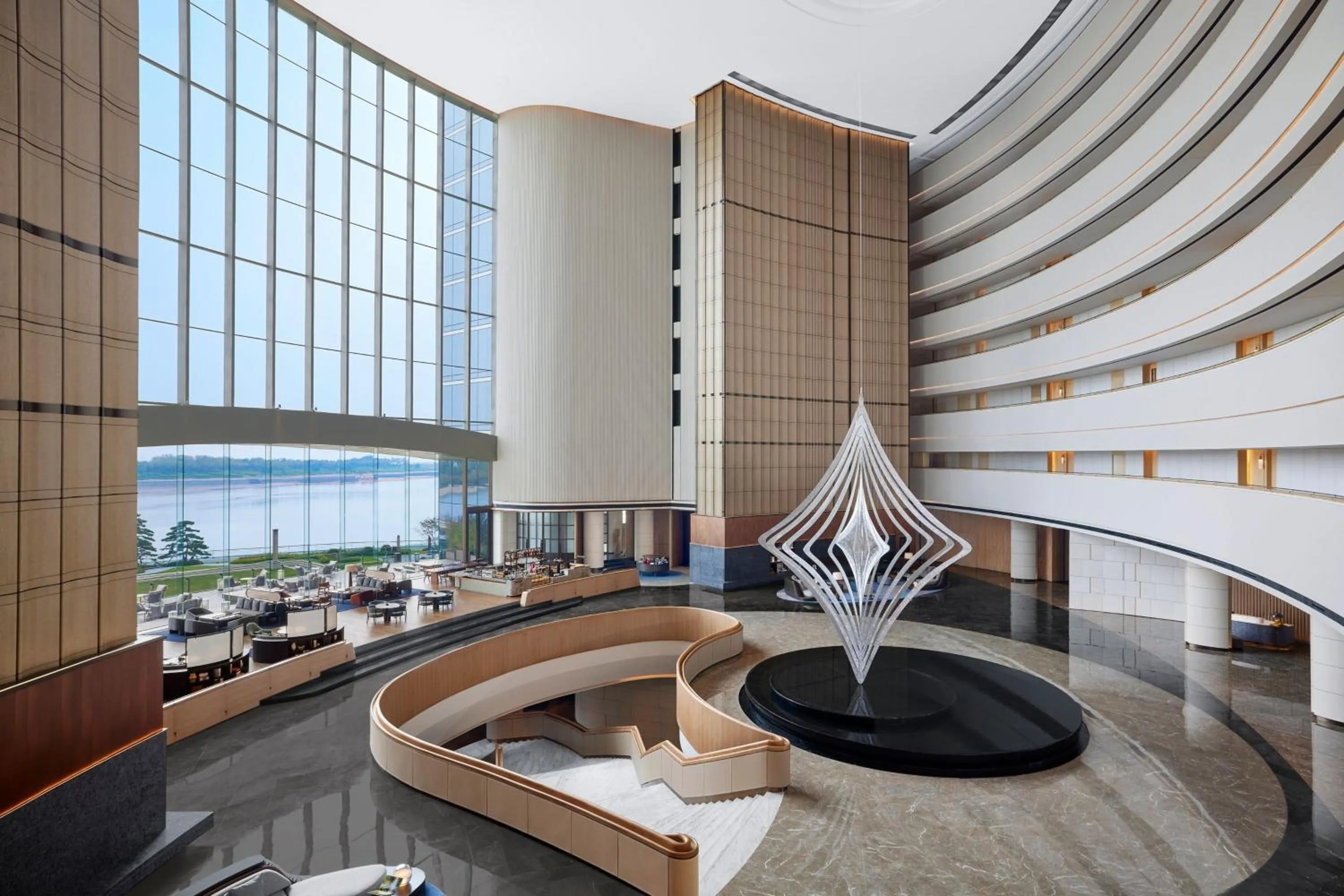 Lobby or reception in Sheraton Rizhao Hotel