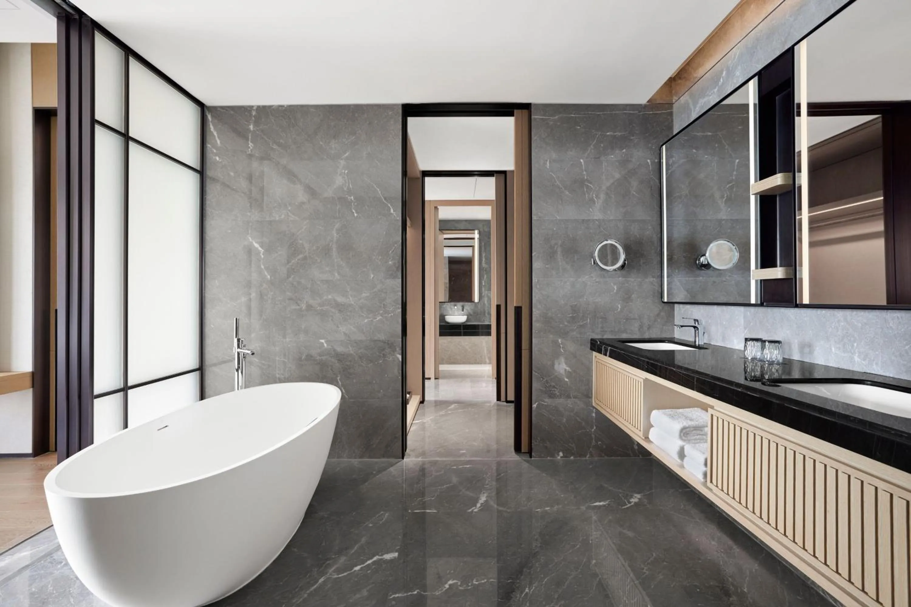 Bathroom in Sheraton Rizhao Hotel