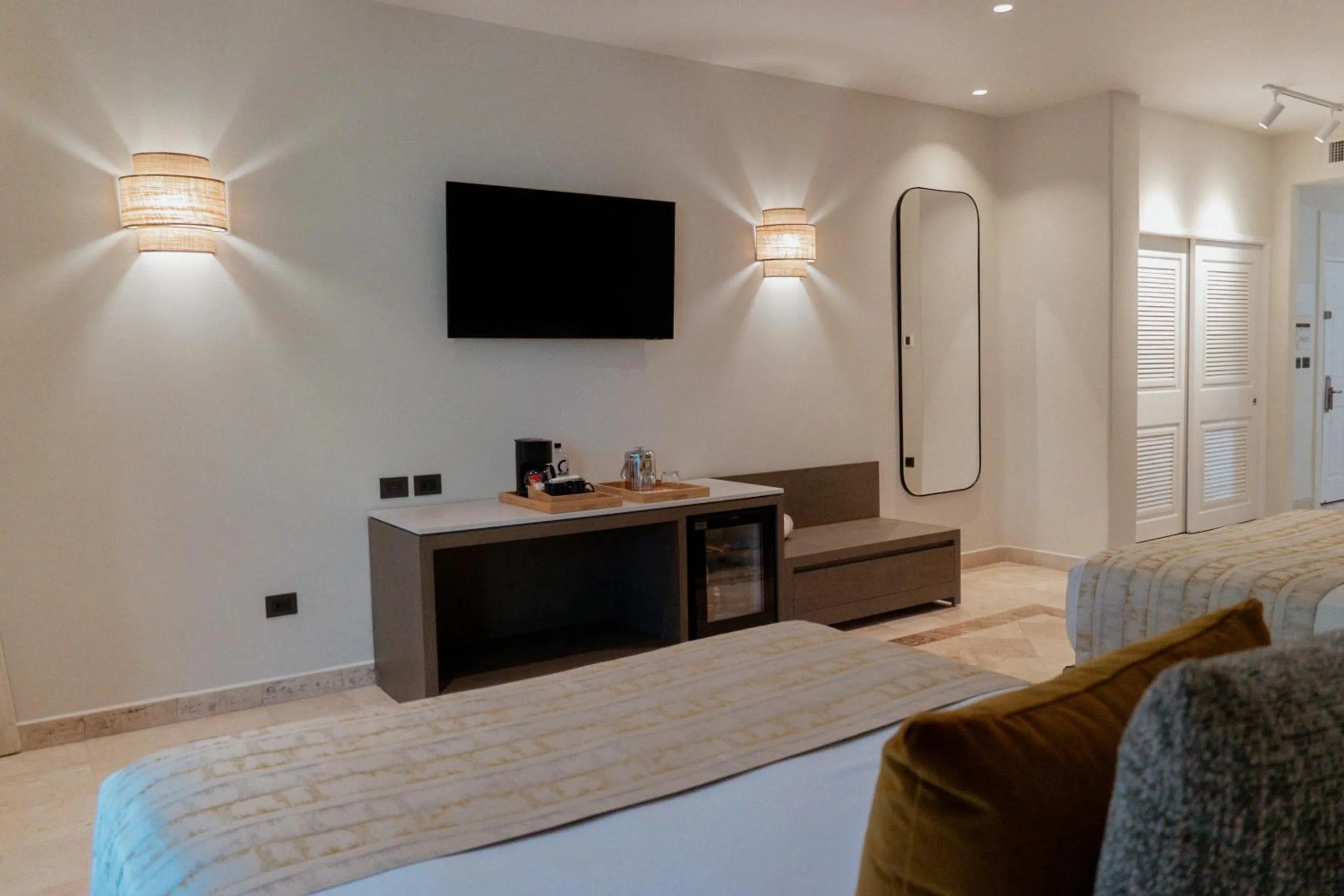 Bedroom in Catalonia Royal Tulum Beach & Spa Resort Adults Only - All Inclusive